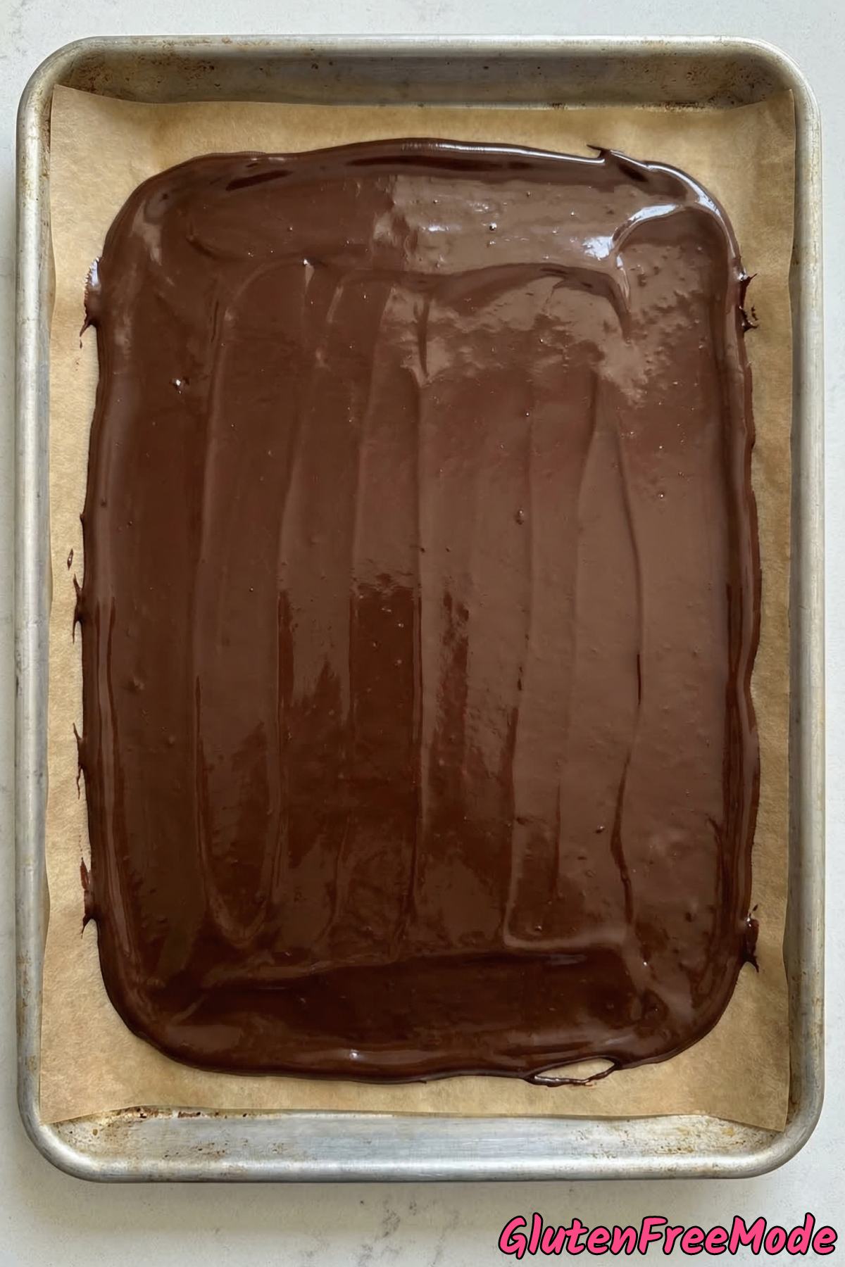 Gluten Free Chocolate Peanut Butter Bark Step 2