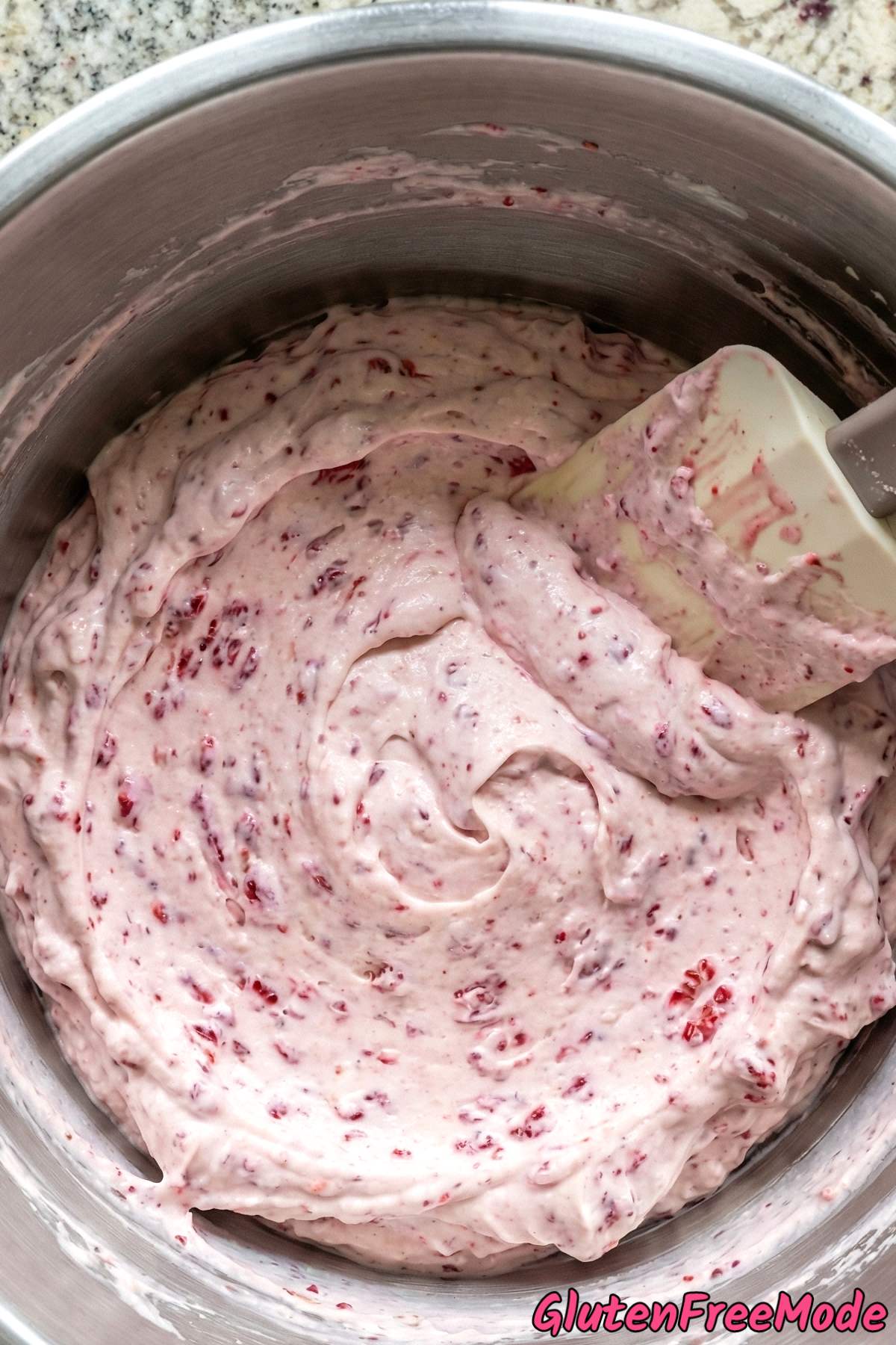 Gluten Free Chocolate Raspberry Swiss Roll Step 5