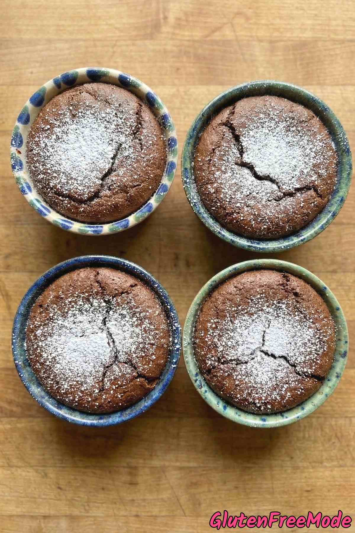 Irresistible gluten free chocolate souffle