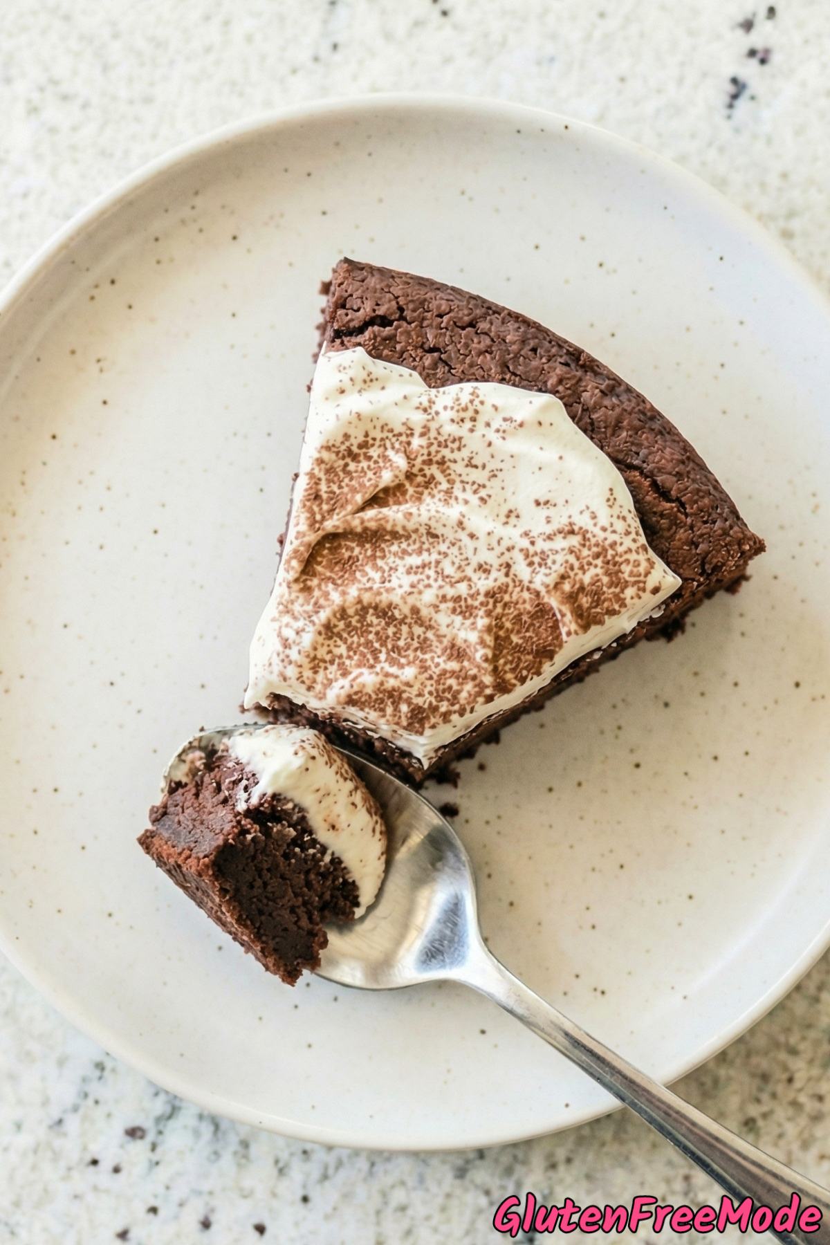 Decadent gluten free chocolate truffle torte