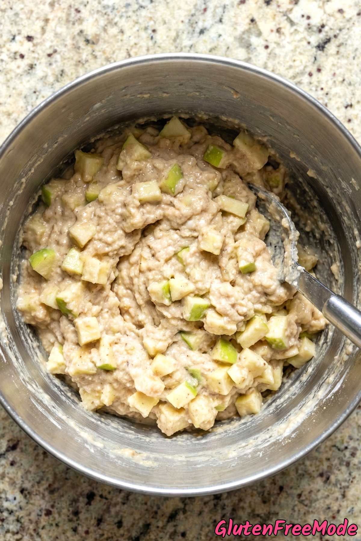 Gluten Free Cinnamon Apple Fritters Step 1