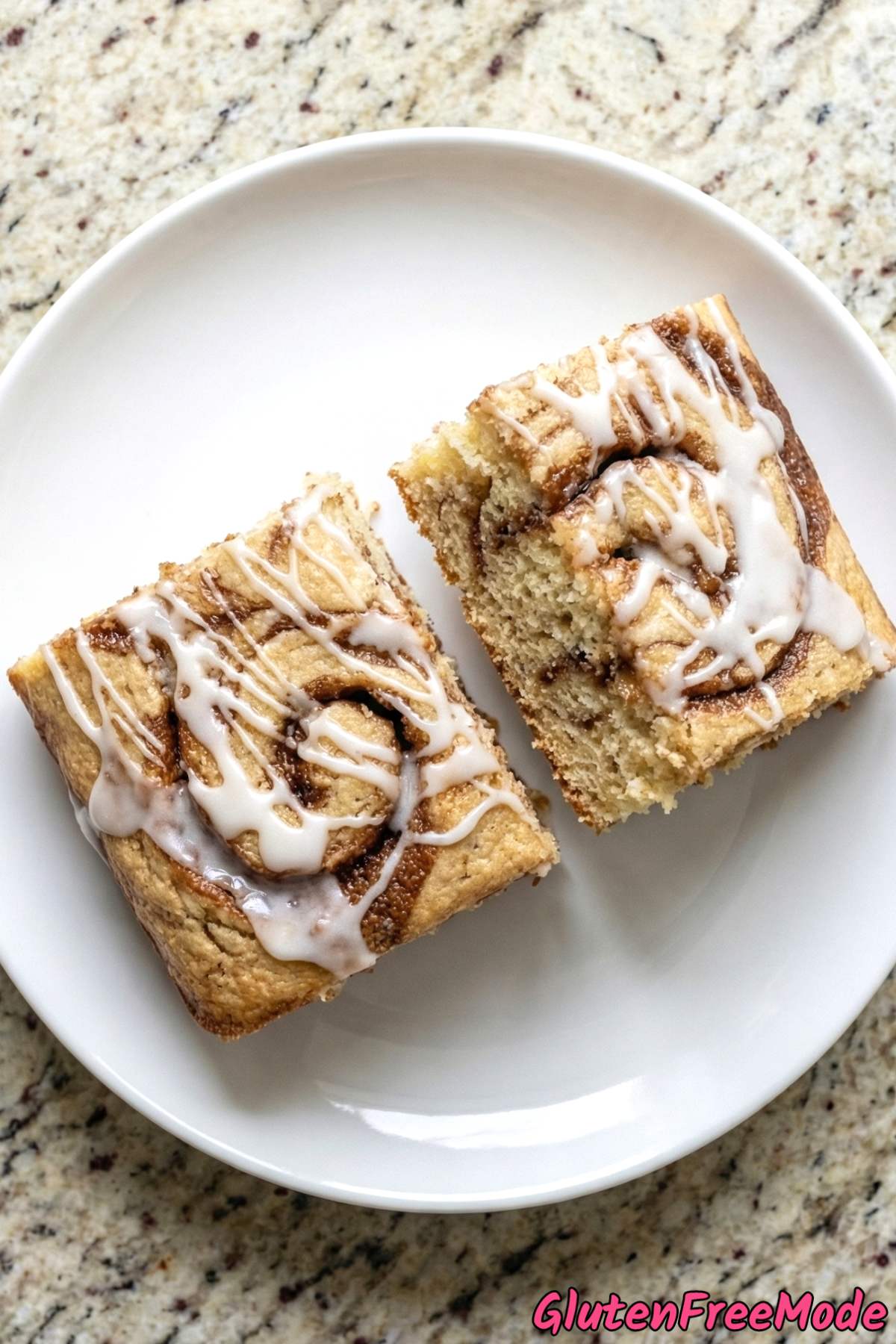 Comforting gluten free cinnamon roll sheet cake