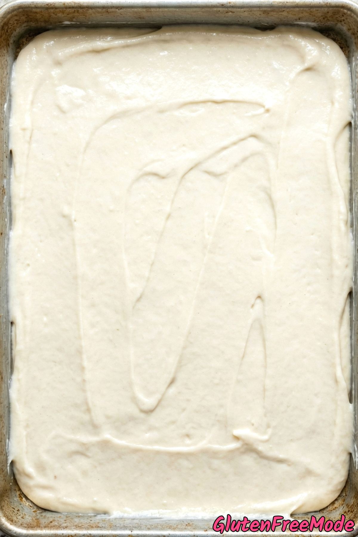 Gluten Free Cinnamon Roll Sheet Cake Step 2