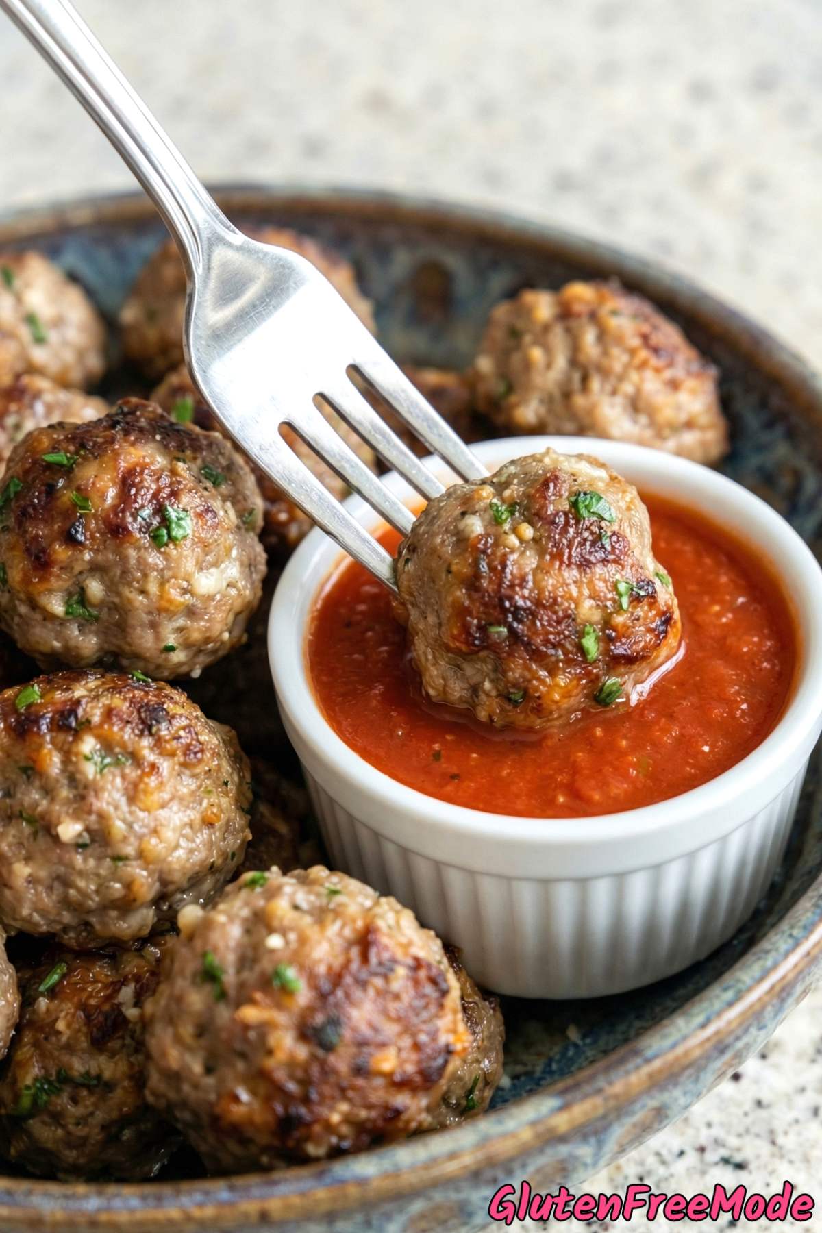 Flavorful gluten free classic Italian meatballs