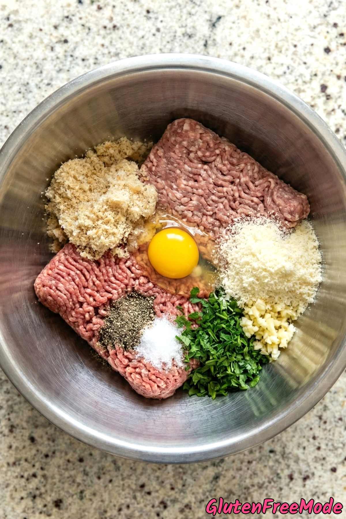 Gluten Free Classic Italian Meatballs Step 2