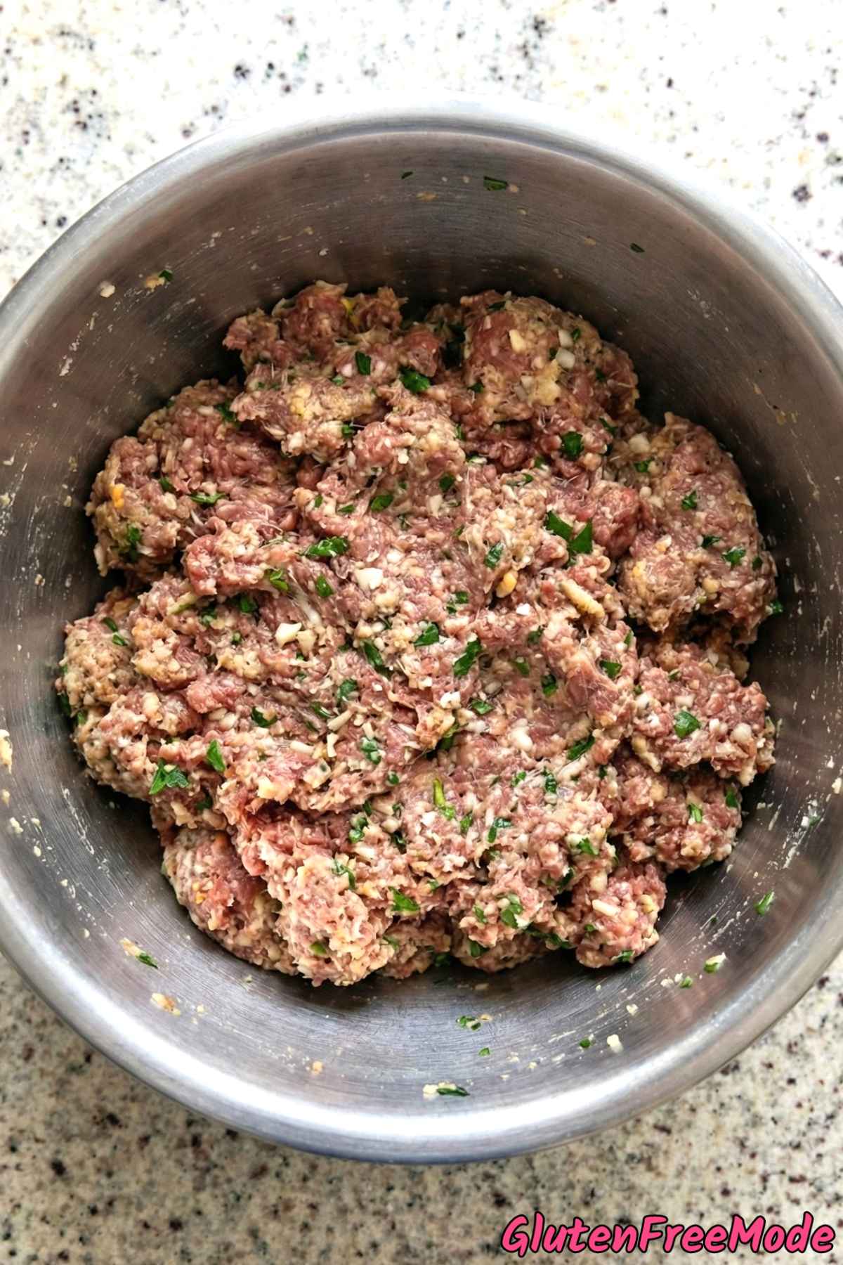 Gluten Free Classic Italian Meatballs Step 3