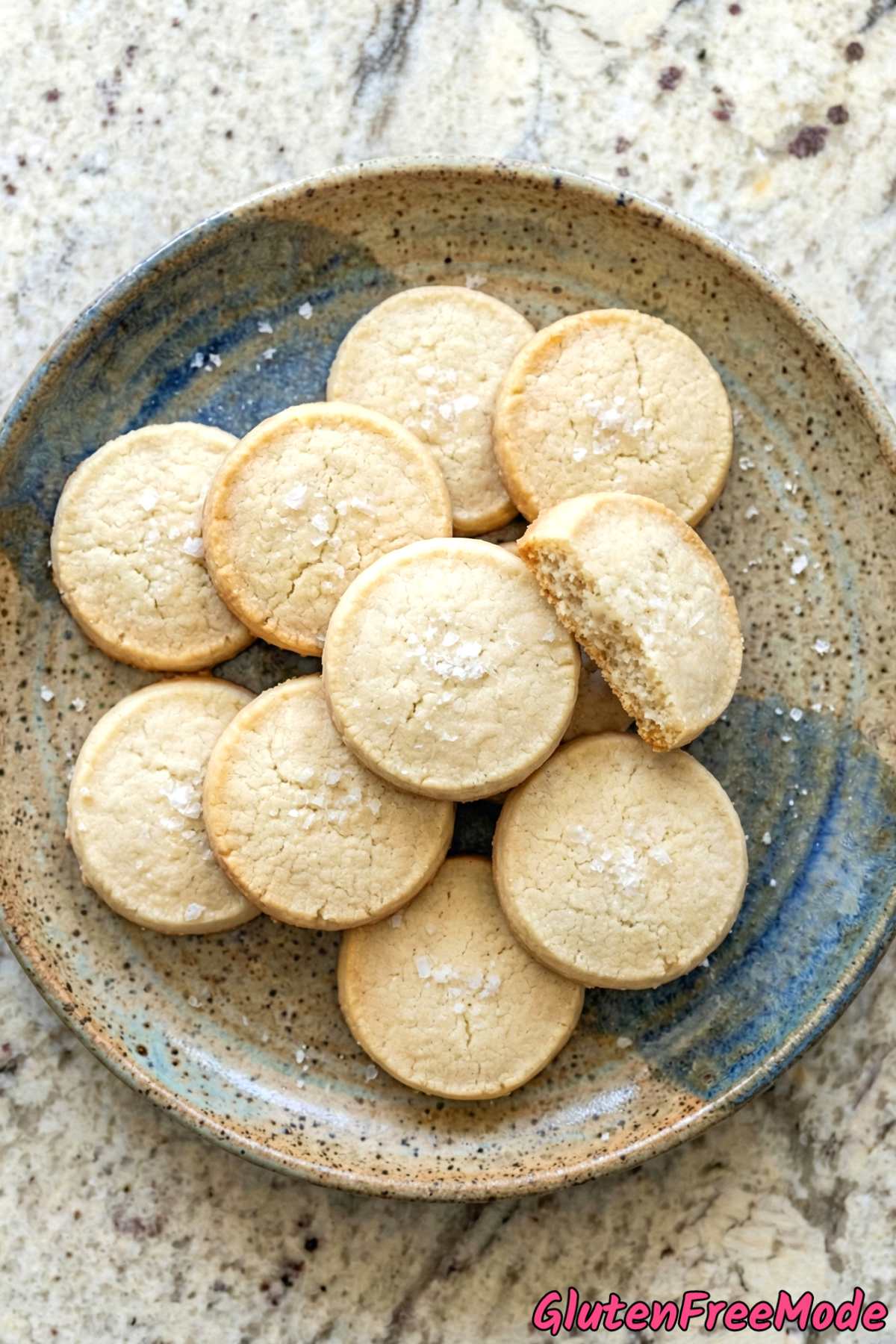Tender gluten free classic shortbread cookies