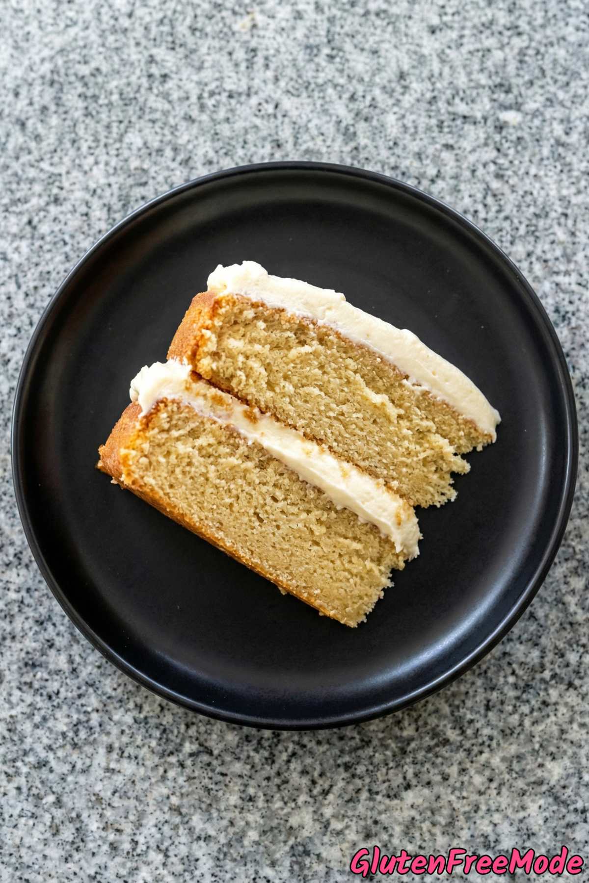 Wholesome gluten free vanilla layer cake