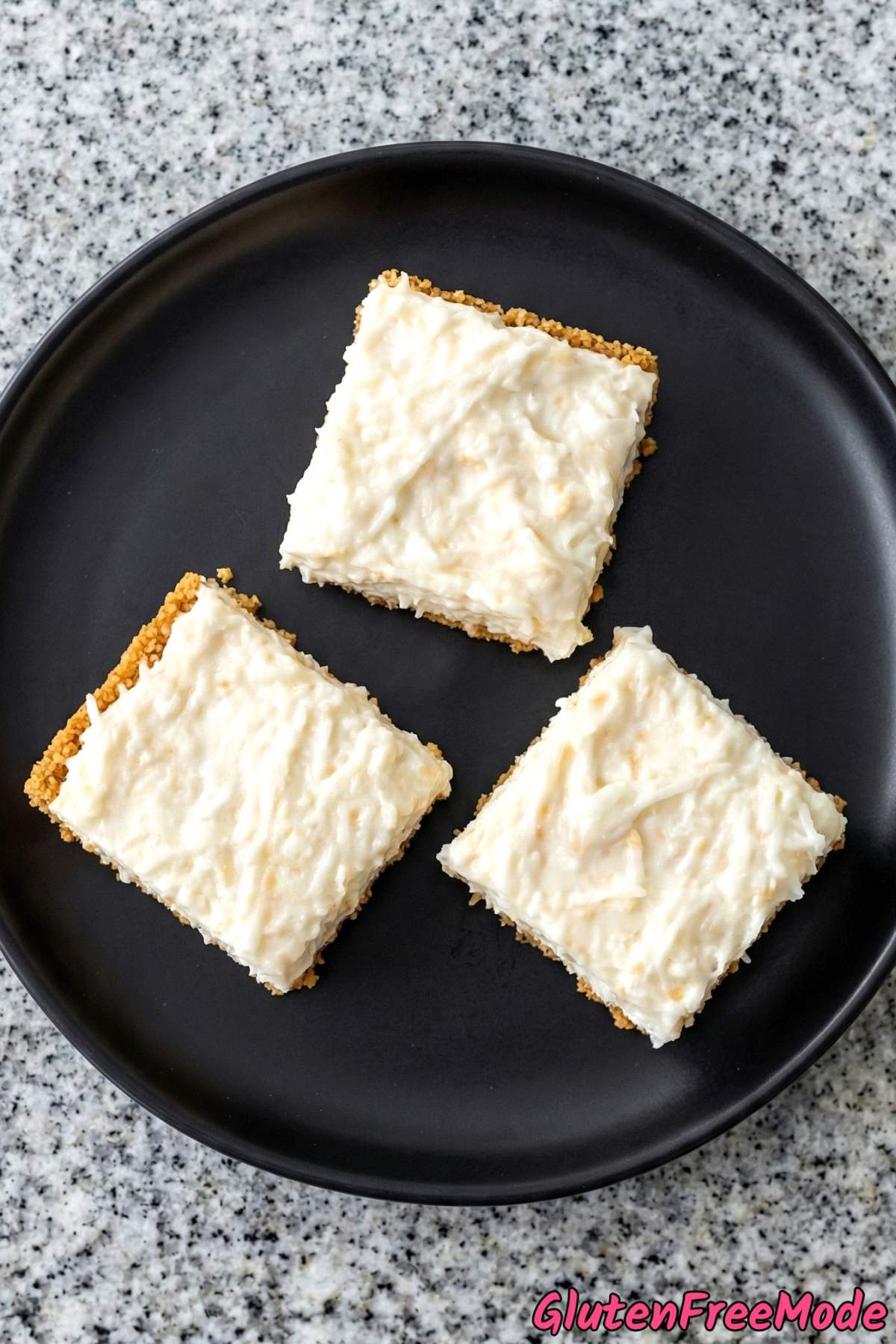 Dreamy gluten free coconut cream pie bars