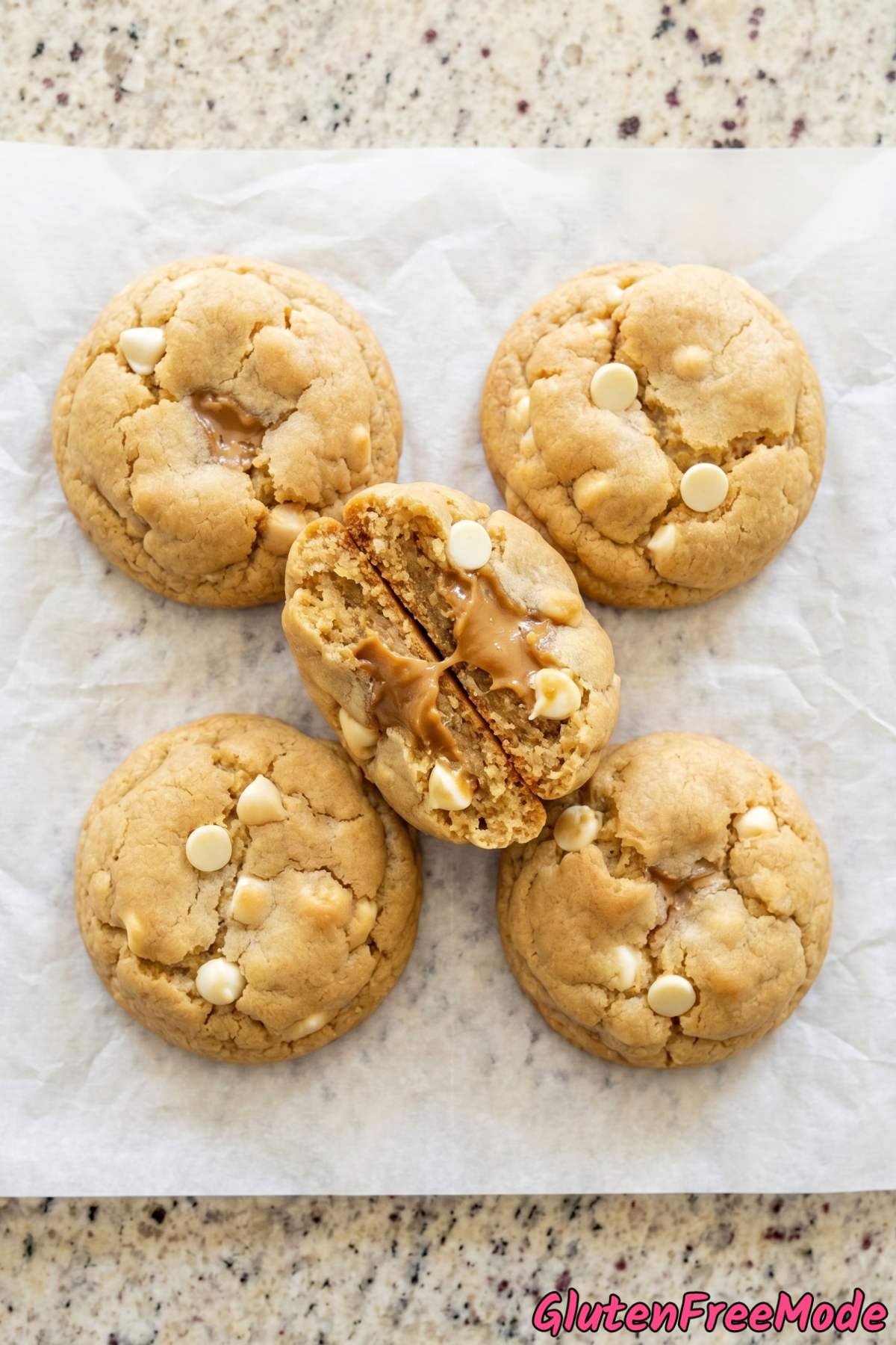 Irresistible cookie butter stuffed cookies GF
