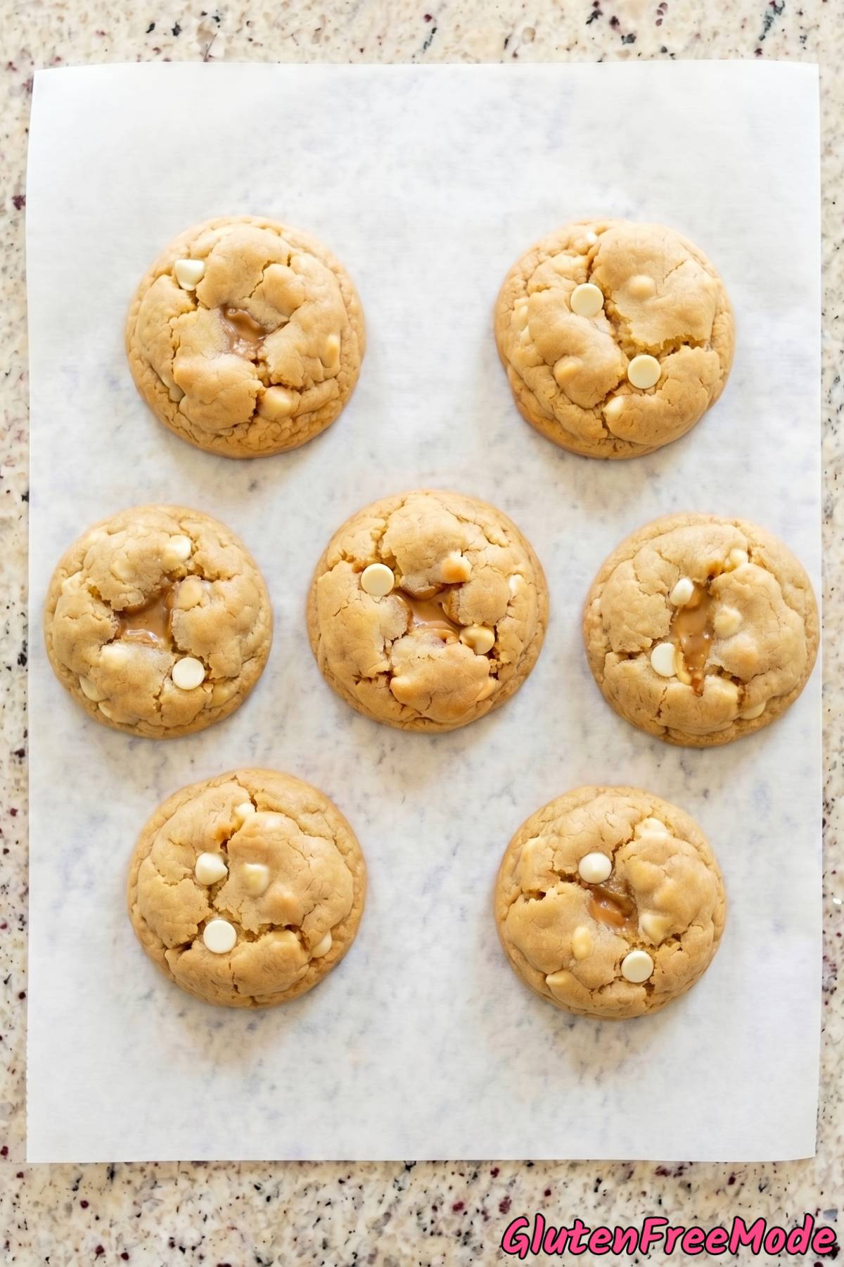 Decadent cookie butter stuffed cookies GF