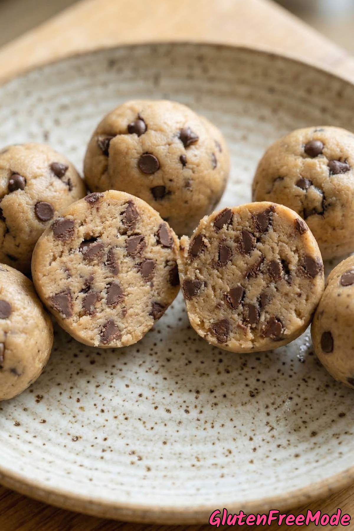 Irresistible gluten free cookie dough bites