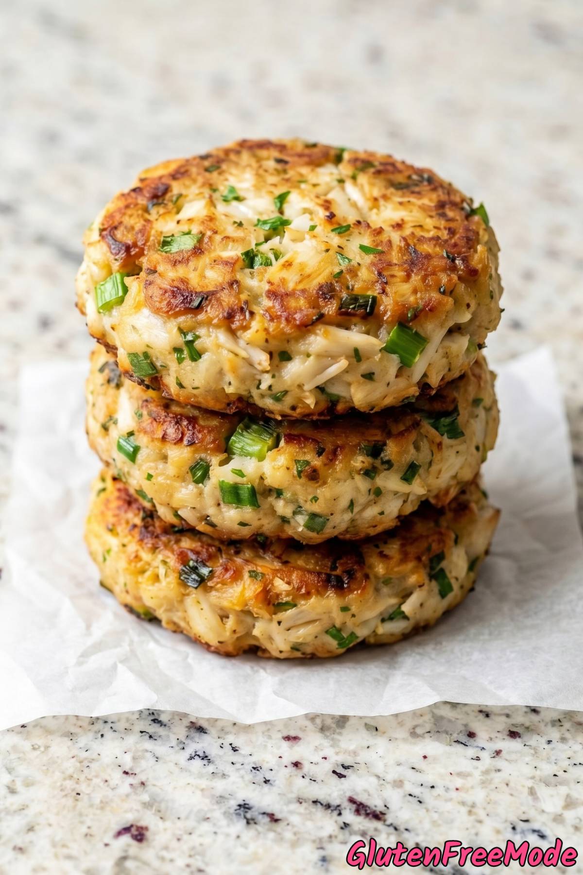 Pan-seared gluten free crab cakes