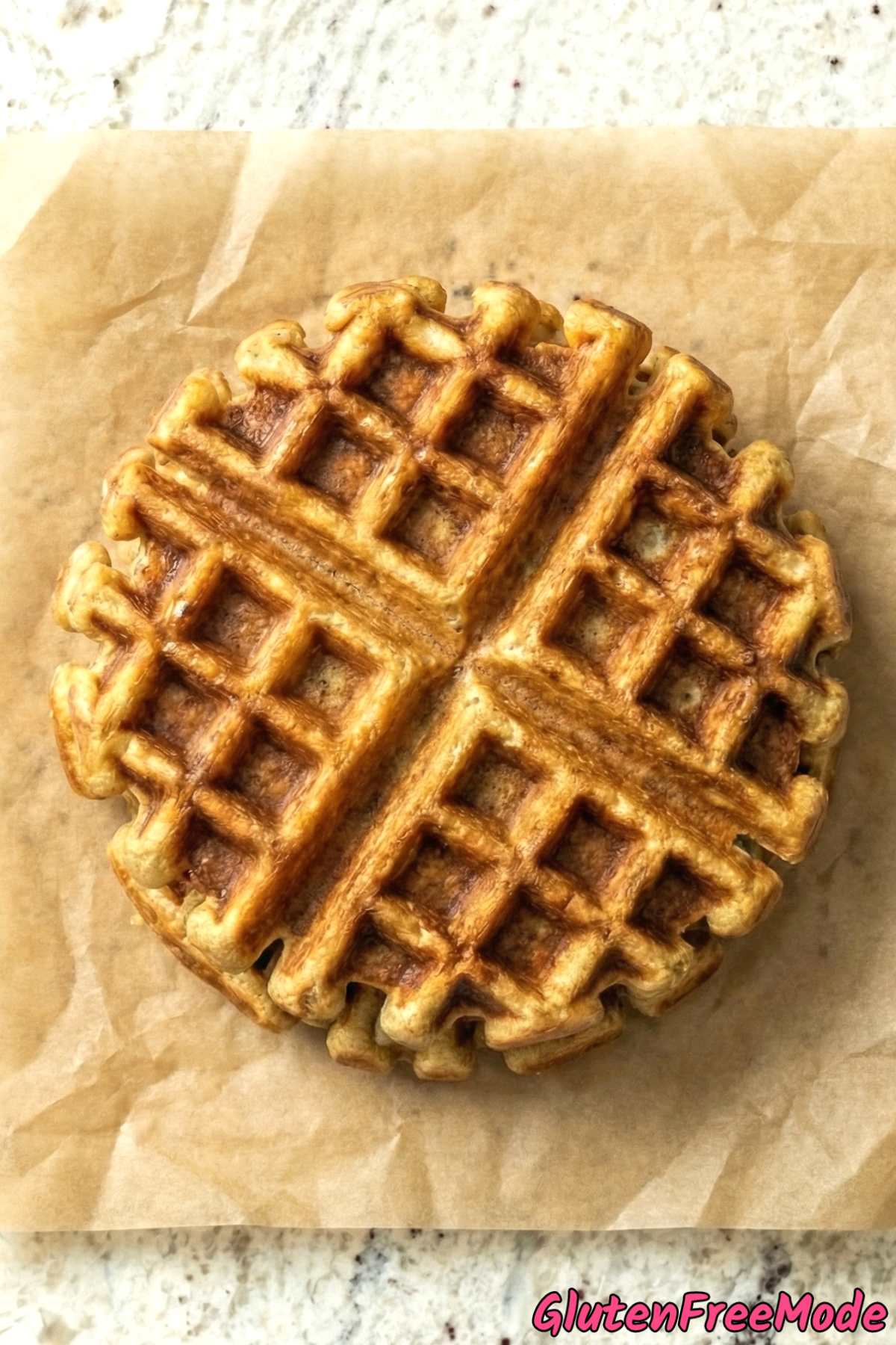 Irresistible gluten free crispy Belgian waffles