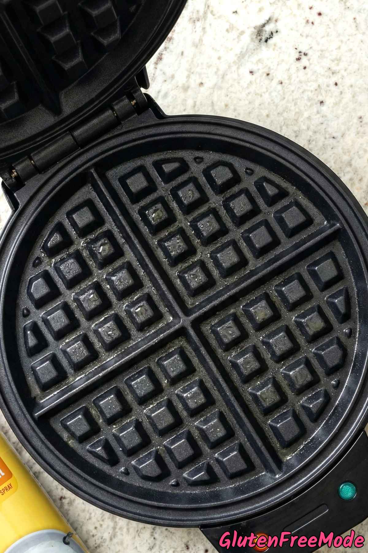 Gluten Free Crispy Belgian Waffles Step 1