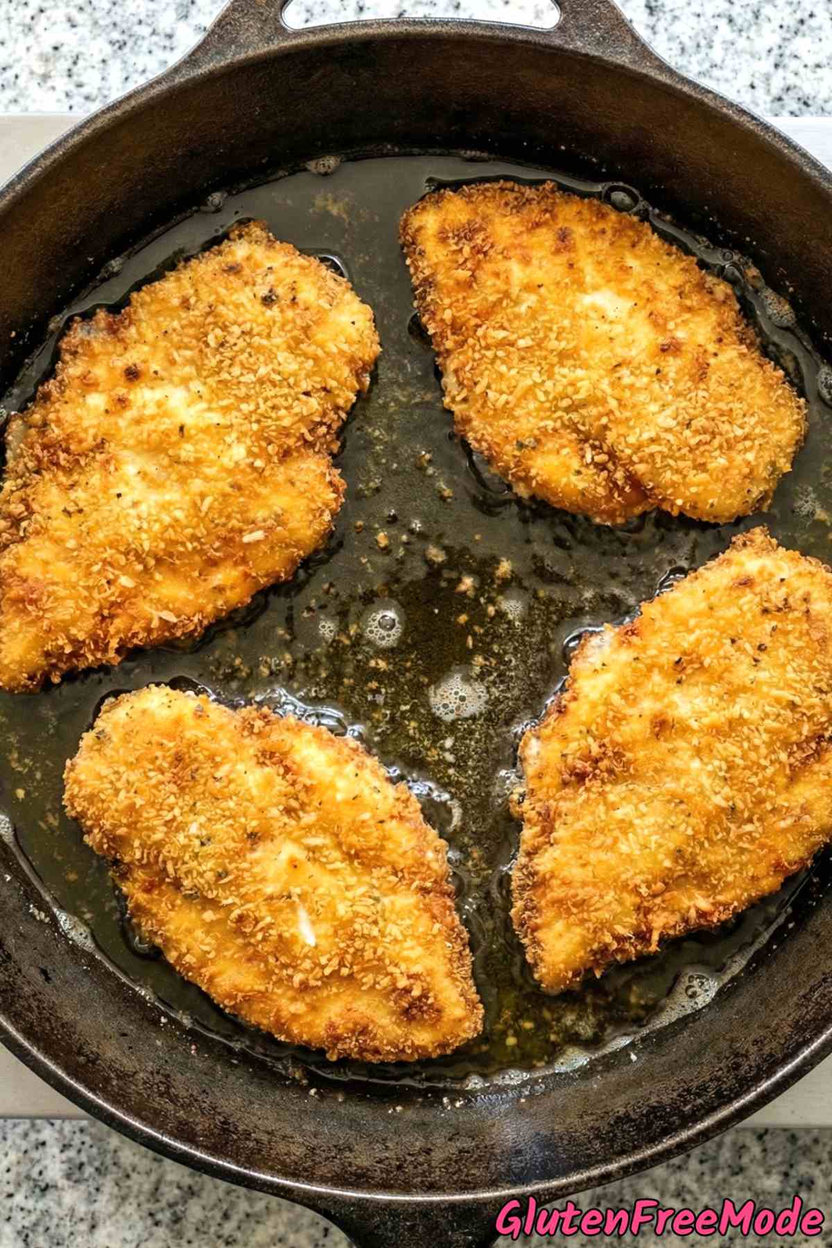 Gluten Free Crispy Chicken Parmesan Step 3