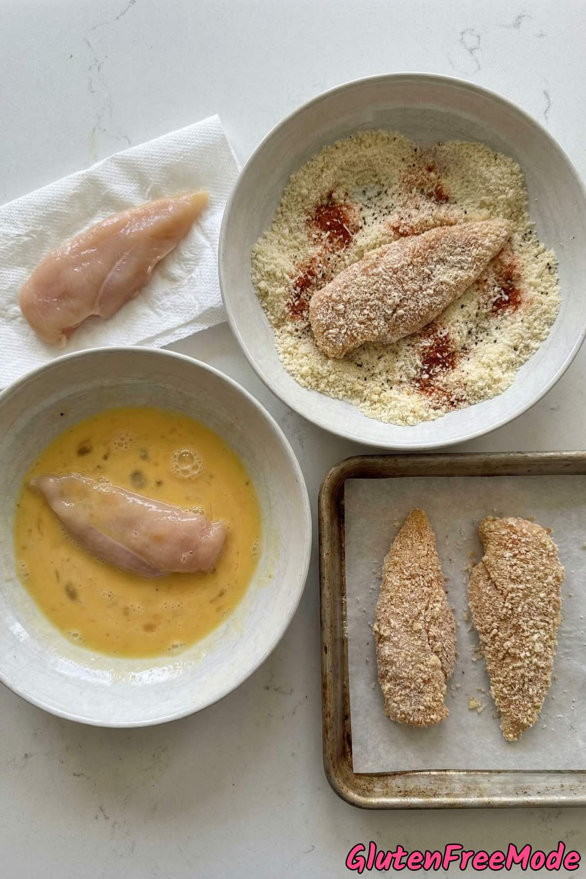 Gluten Free Crispy Chicken Tenders Step 4