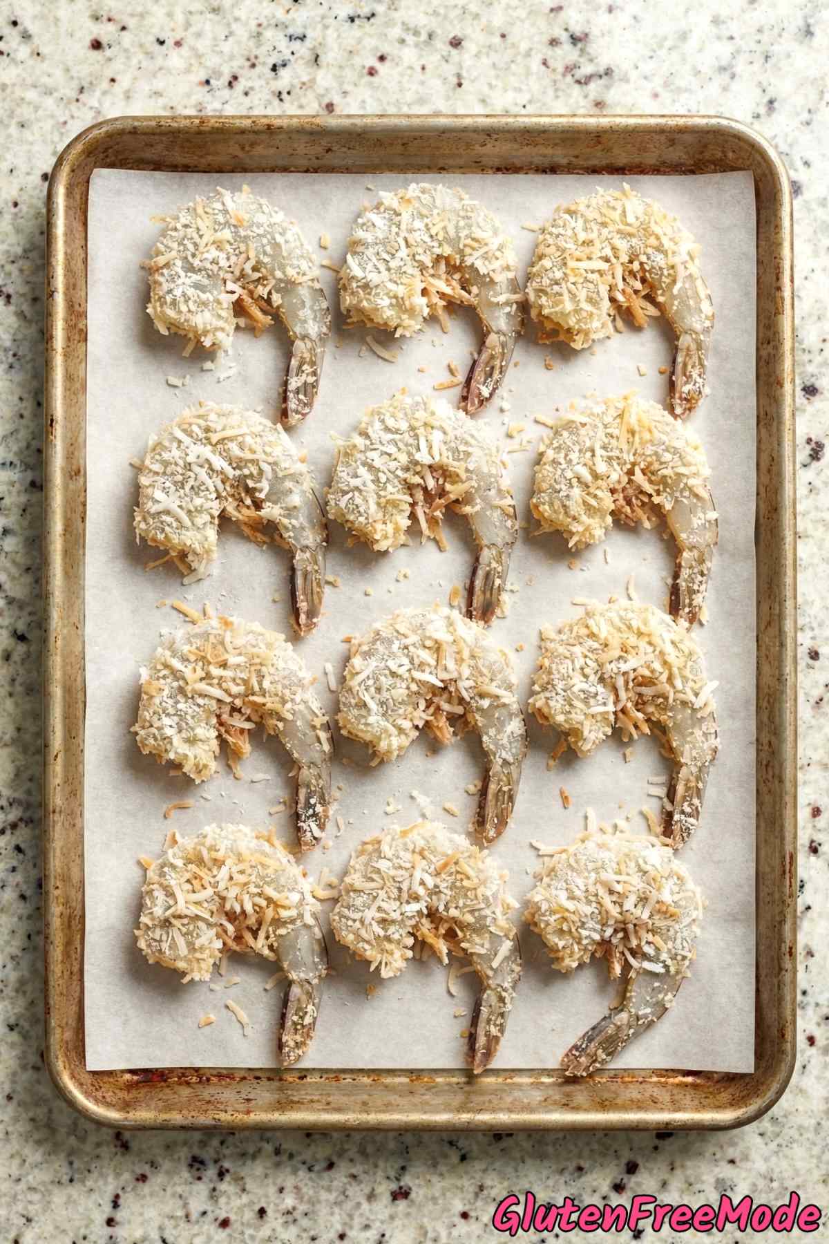 Gluten Free Crispy Coconut Shrimp Step 3