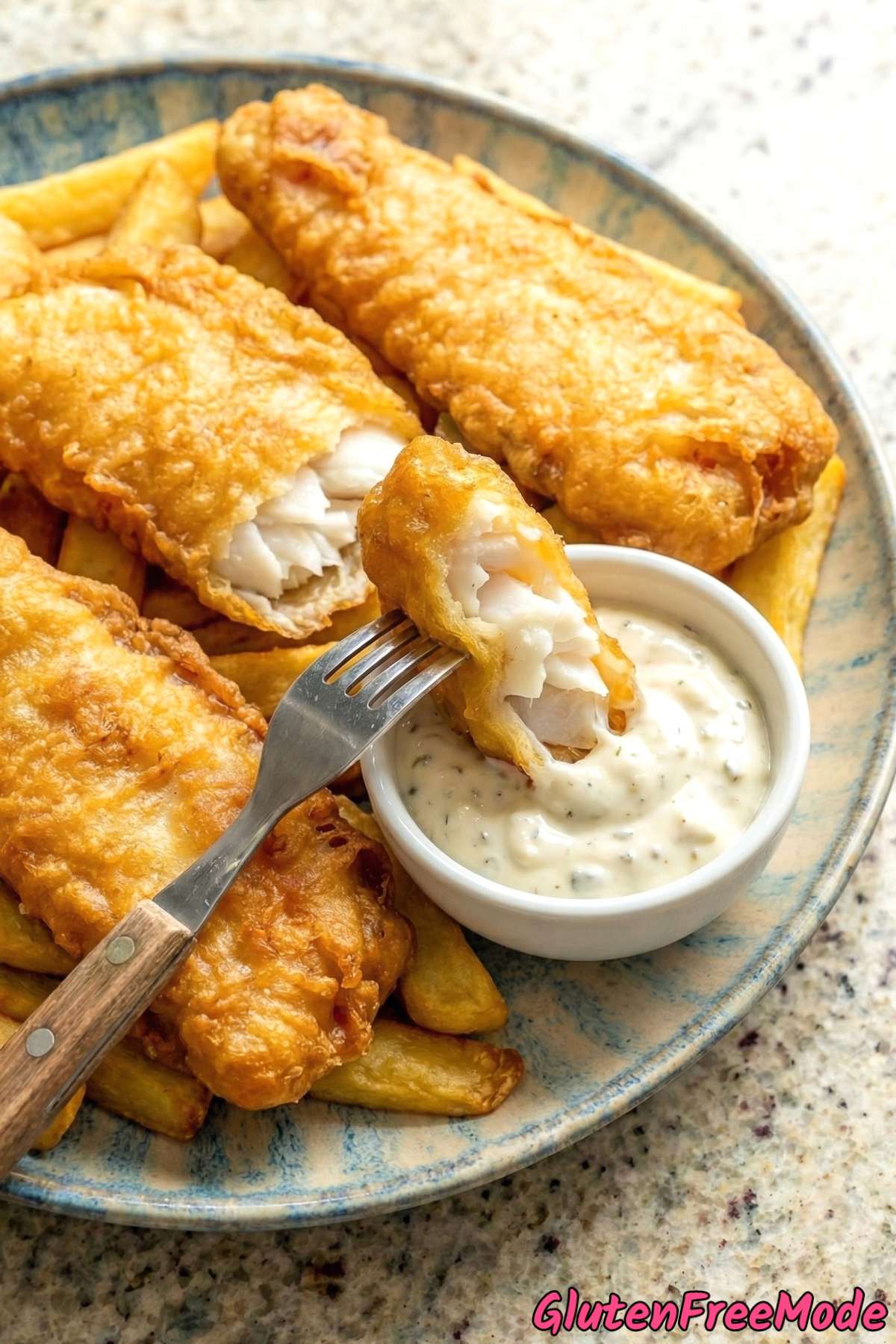 Irresistible gluten free fish and chips