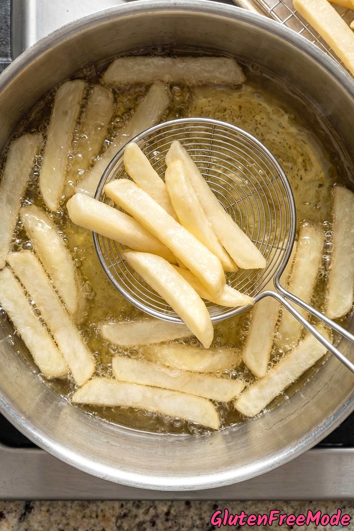 Gluten Free Crispy Fish & Chips Step 2