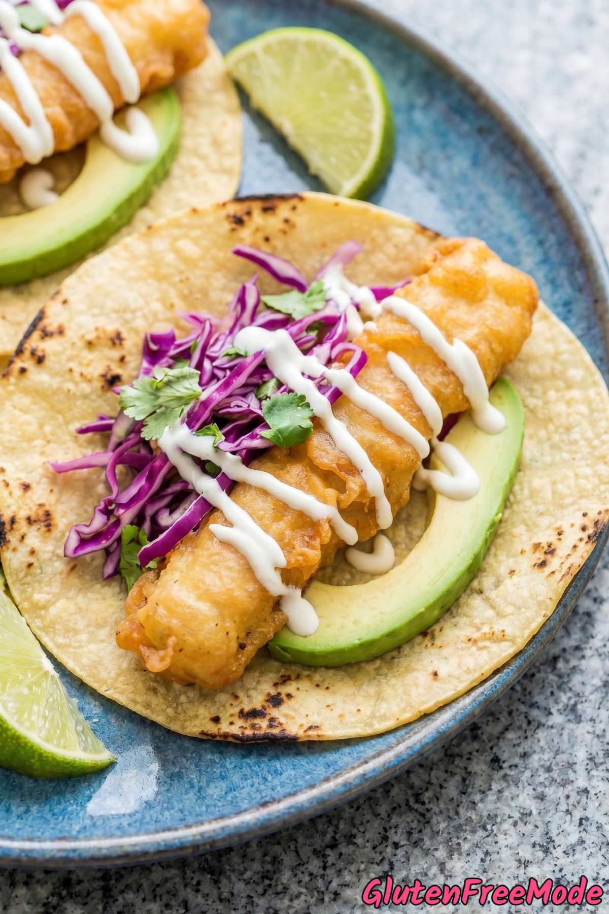 Irresistible gluten free crispy fish tacos