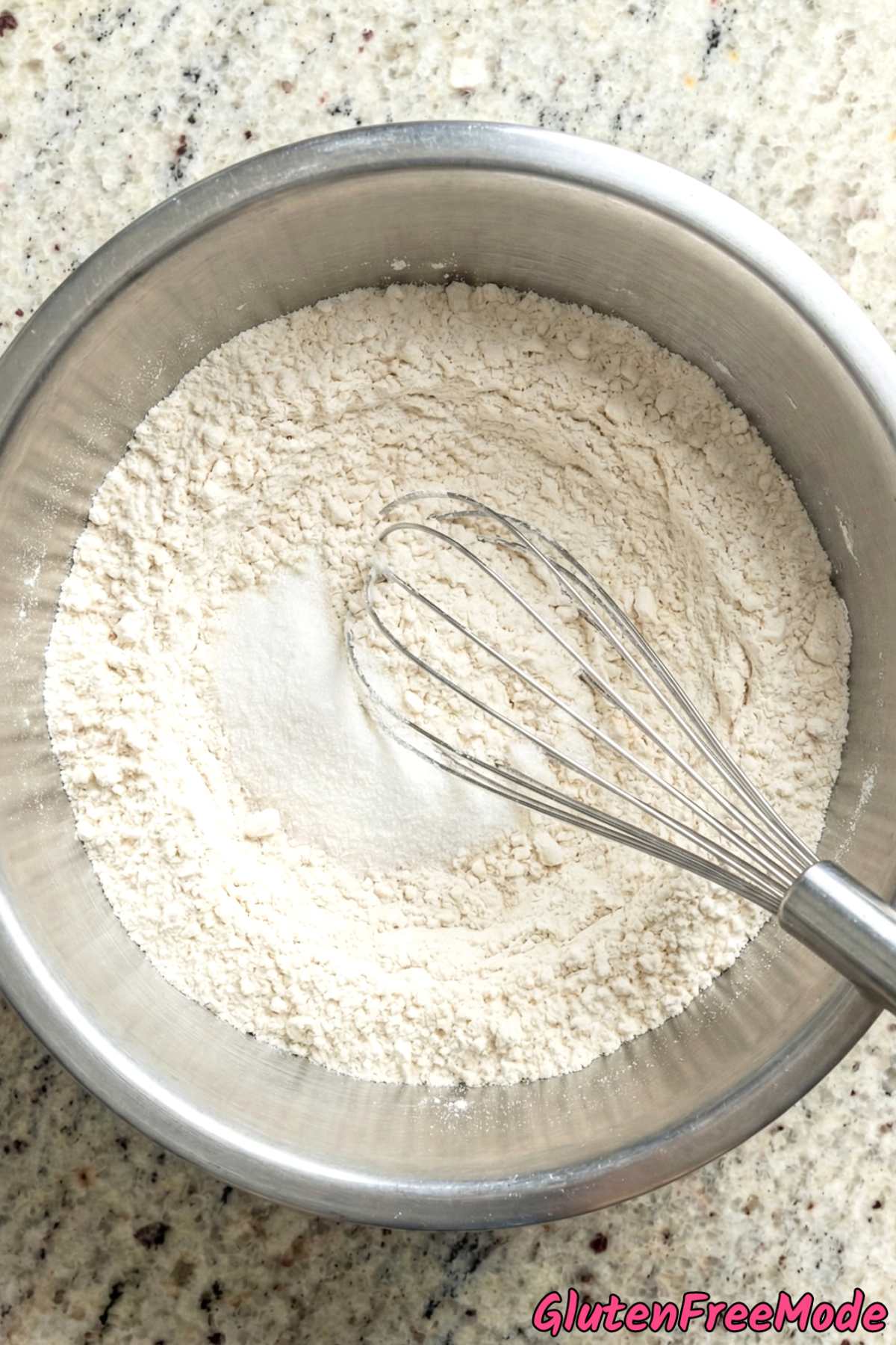 Gluten Free Crispy Funnel Cake Step 2