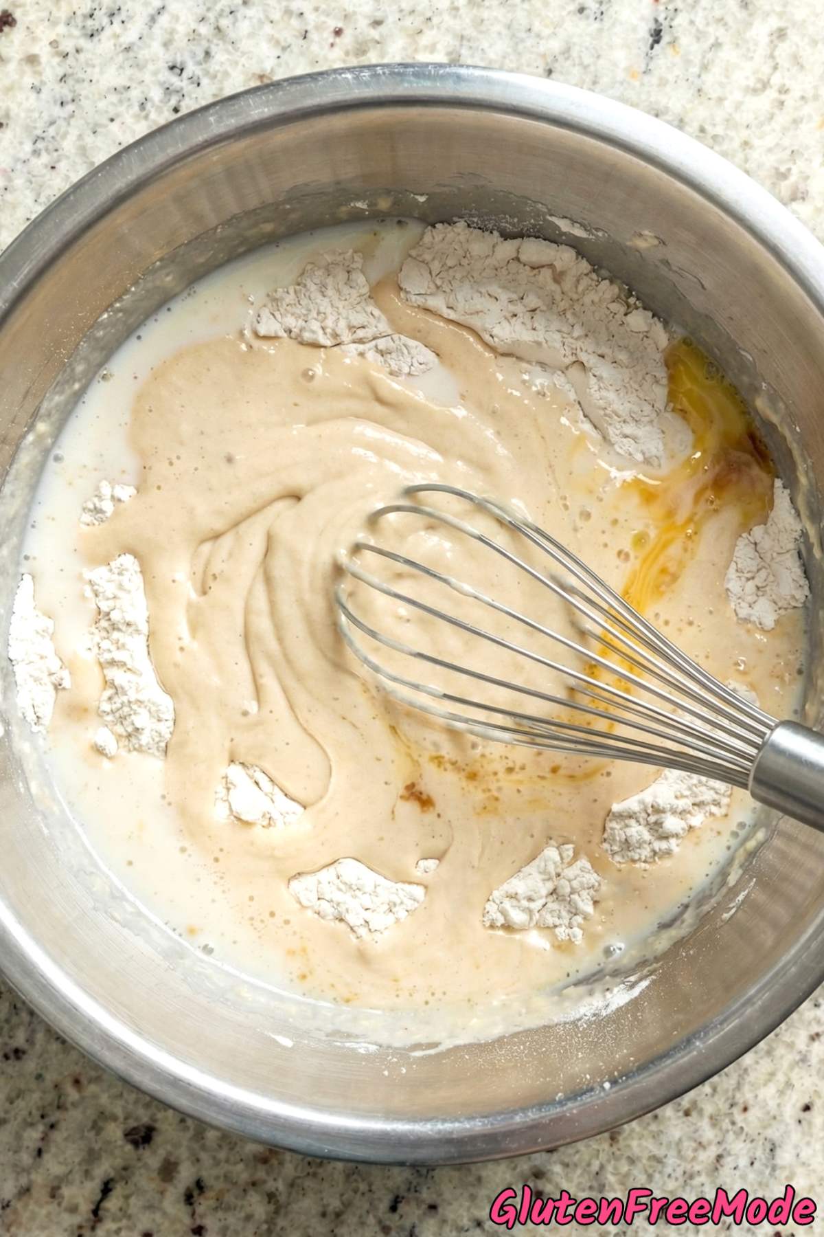 Gluten Free Crispy Funnel Cake Step 3