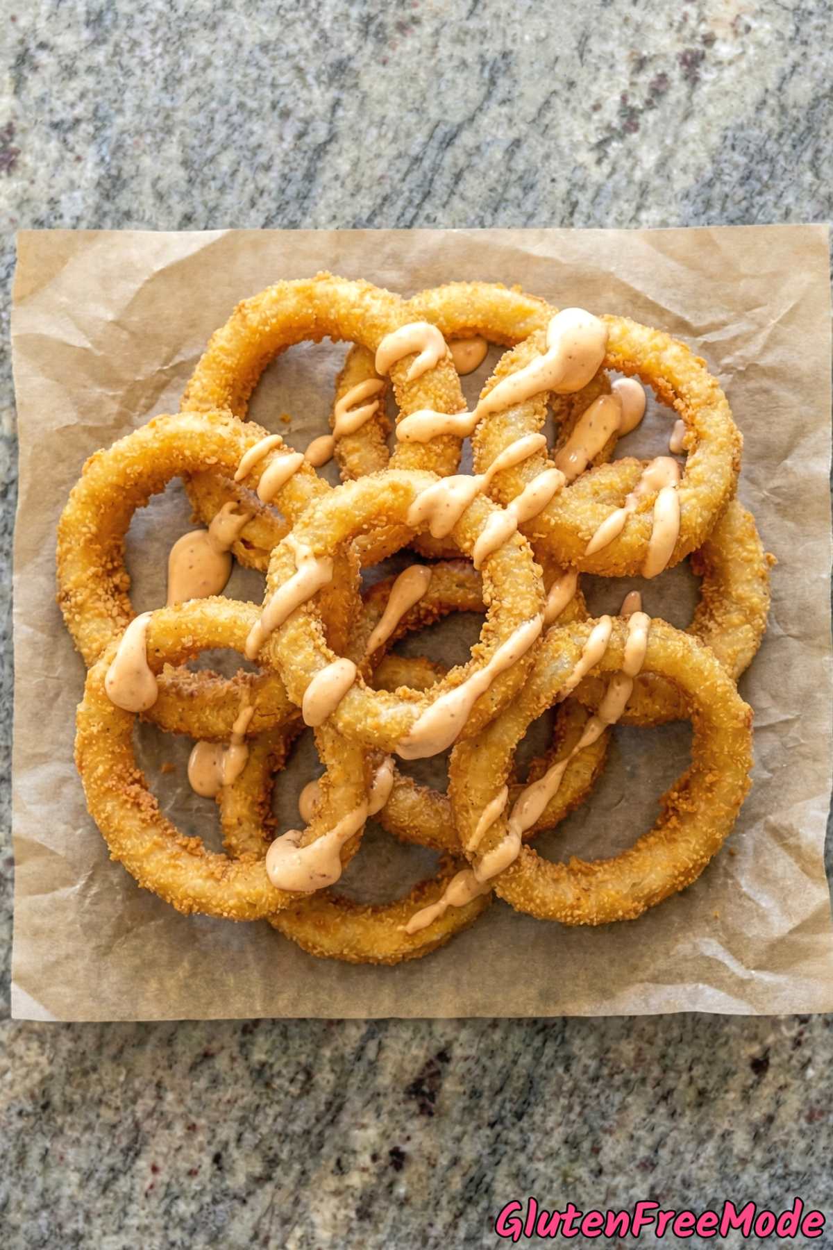 Irresistible gluten free crispy onion rings