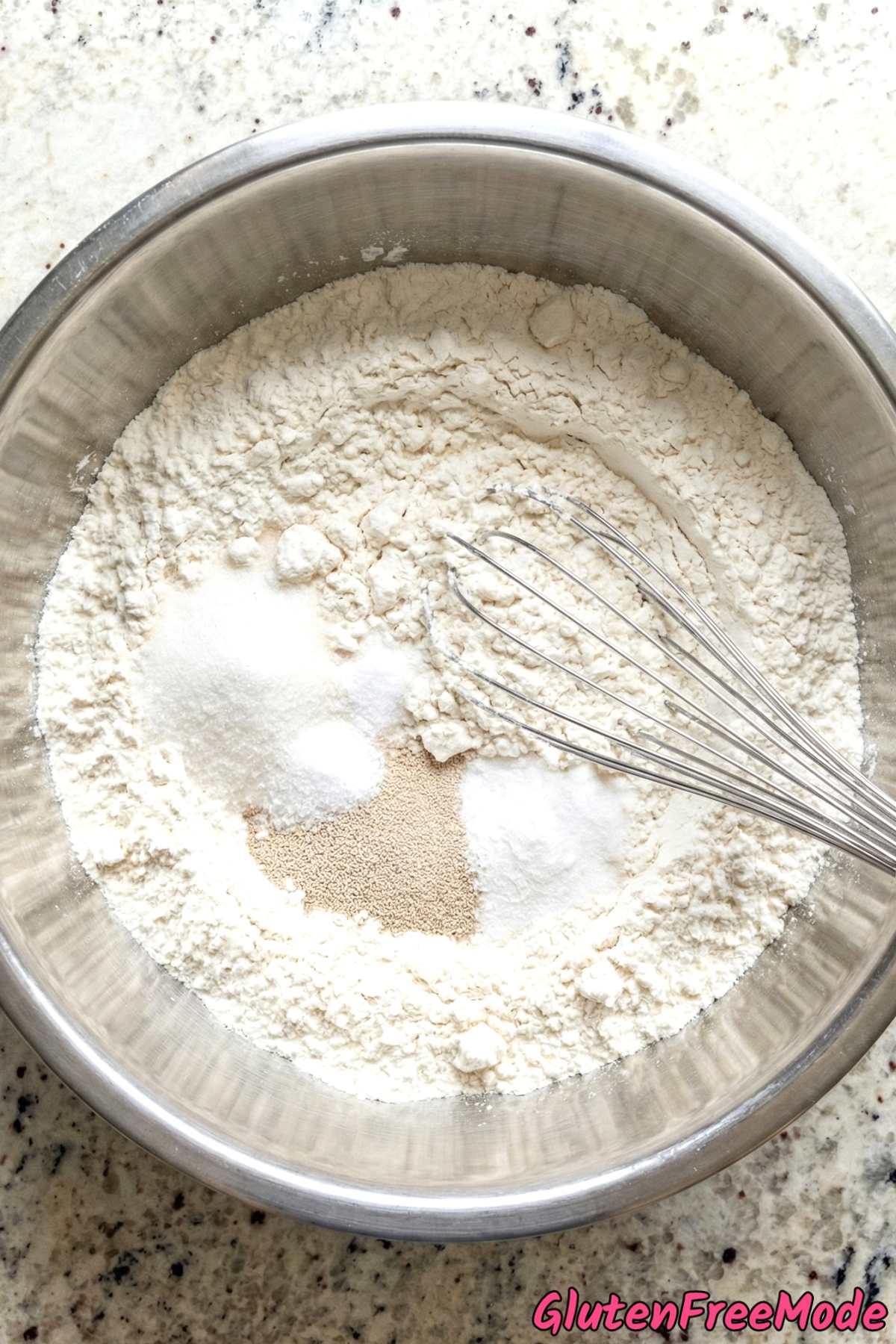 Gluten Free Crispy Pizza Crust Step 1