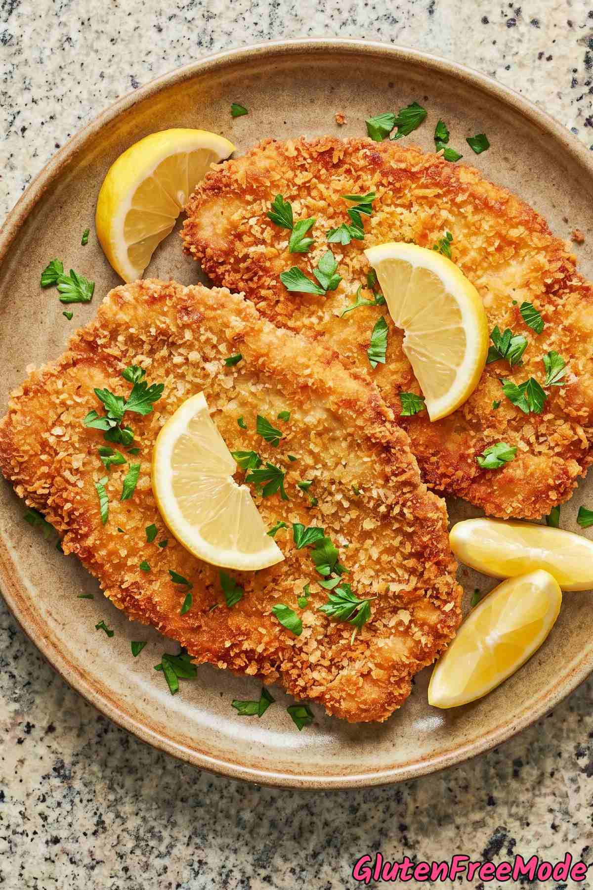 Irresistible gluten free pork schnitzel
