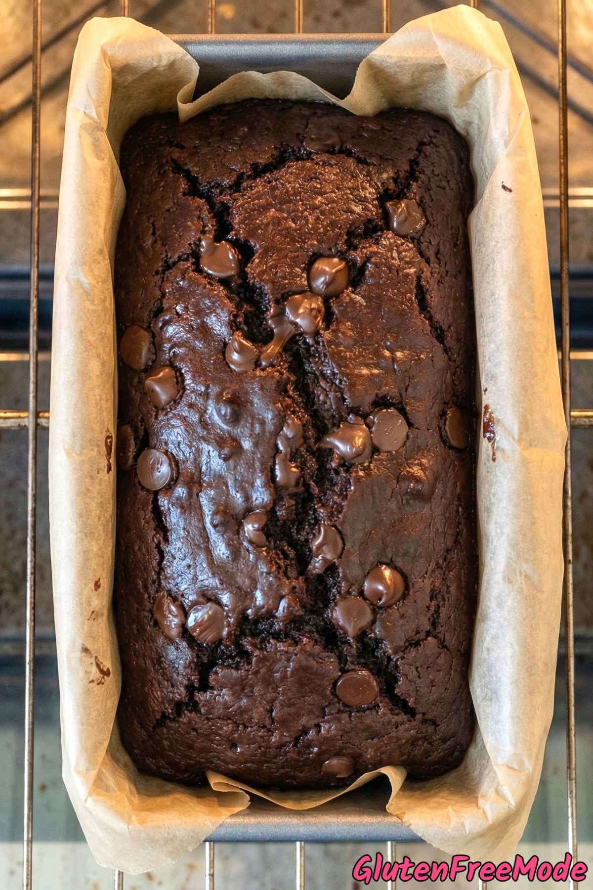 Gluten Free Double Chocolate Bread Step 6