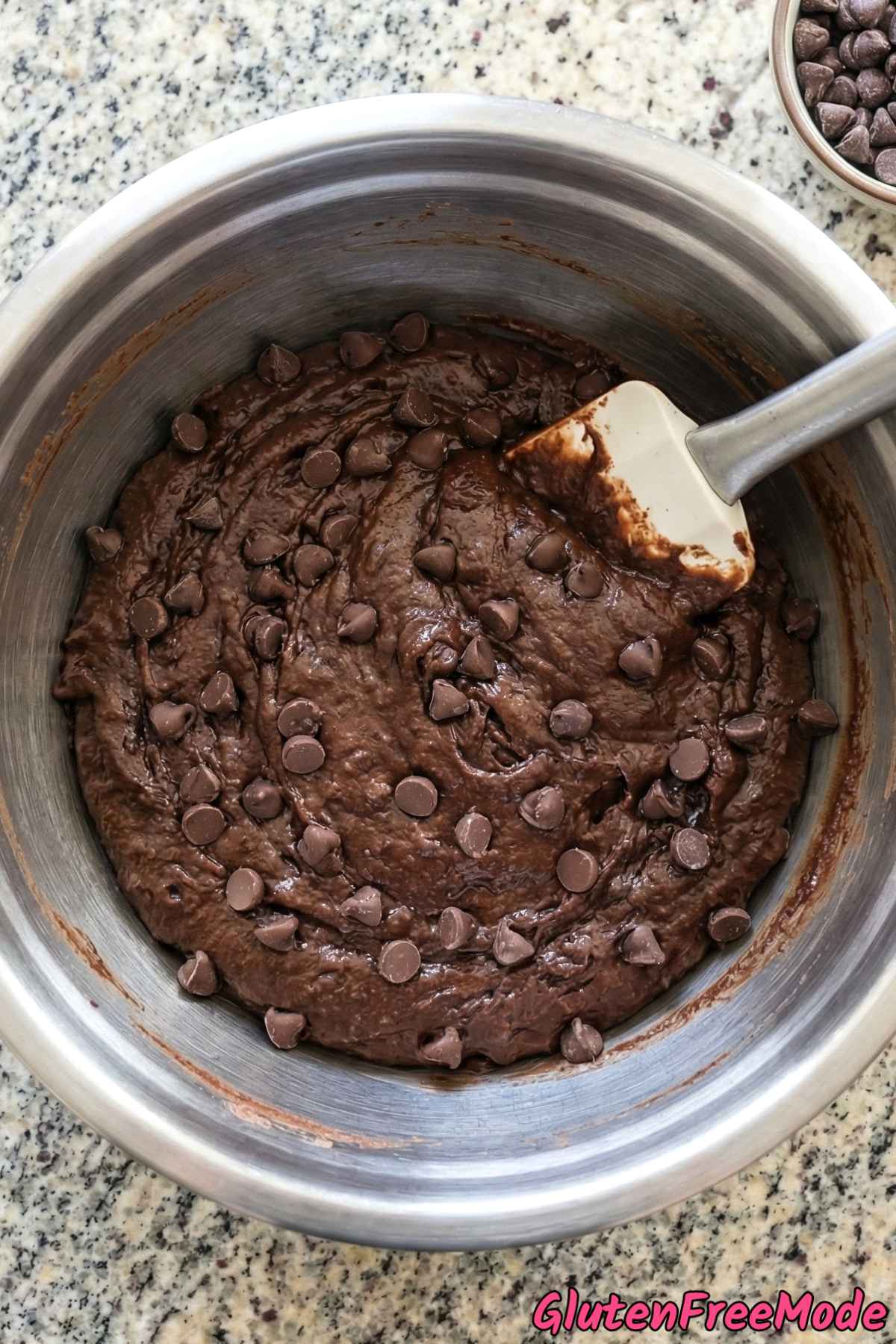 Gluten Free Double Chocolate Muffins Step 3