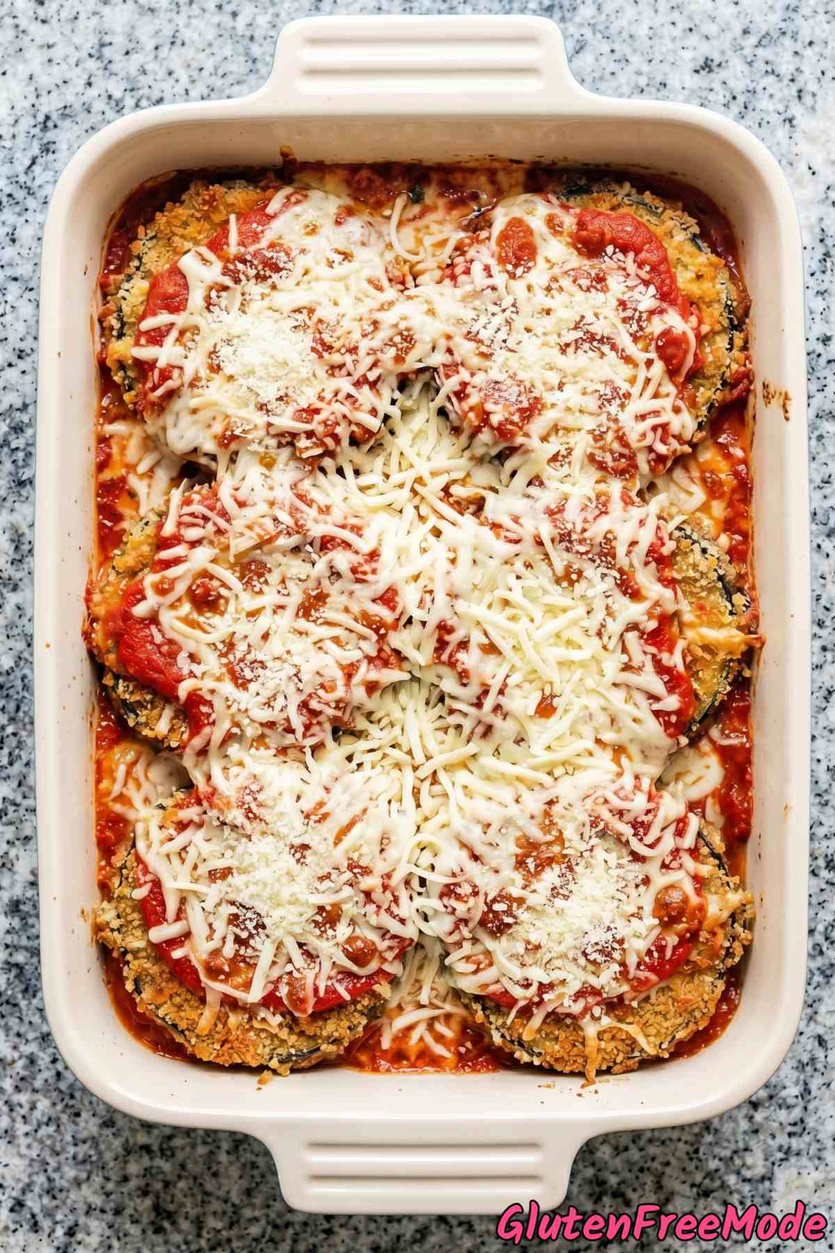 Gluten Free Eggplant Parmesan Step 5