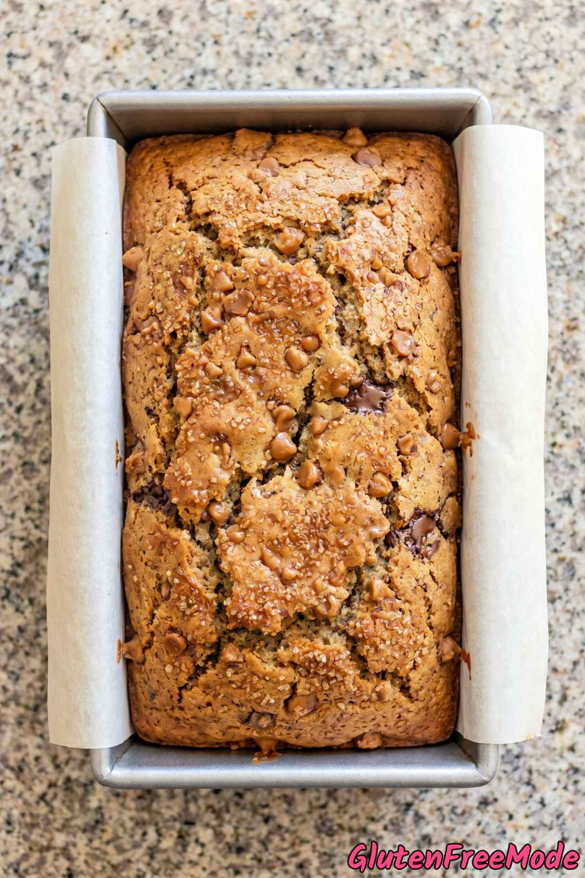 Tender gluten free espresso cookie bread