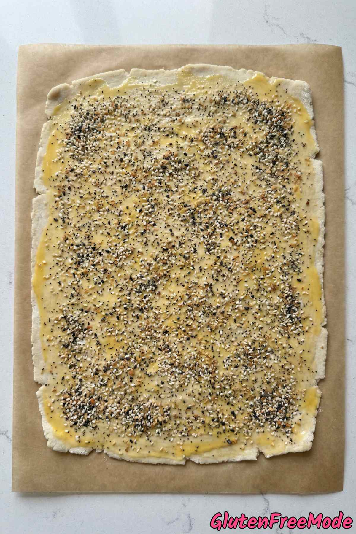 Gluten Free Everything Bagel Crackers Step 3
