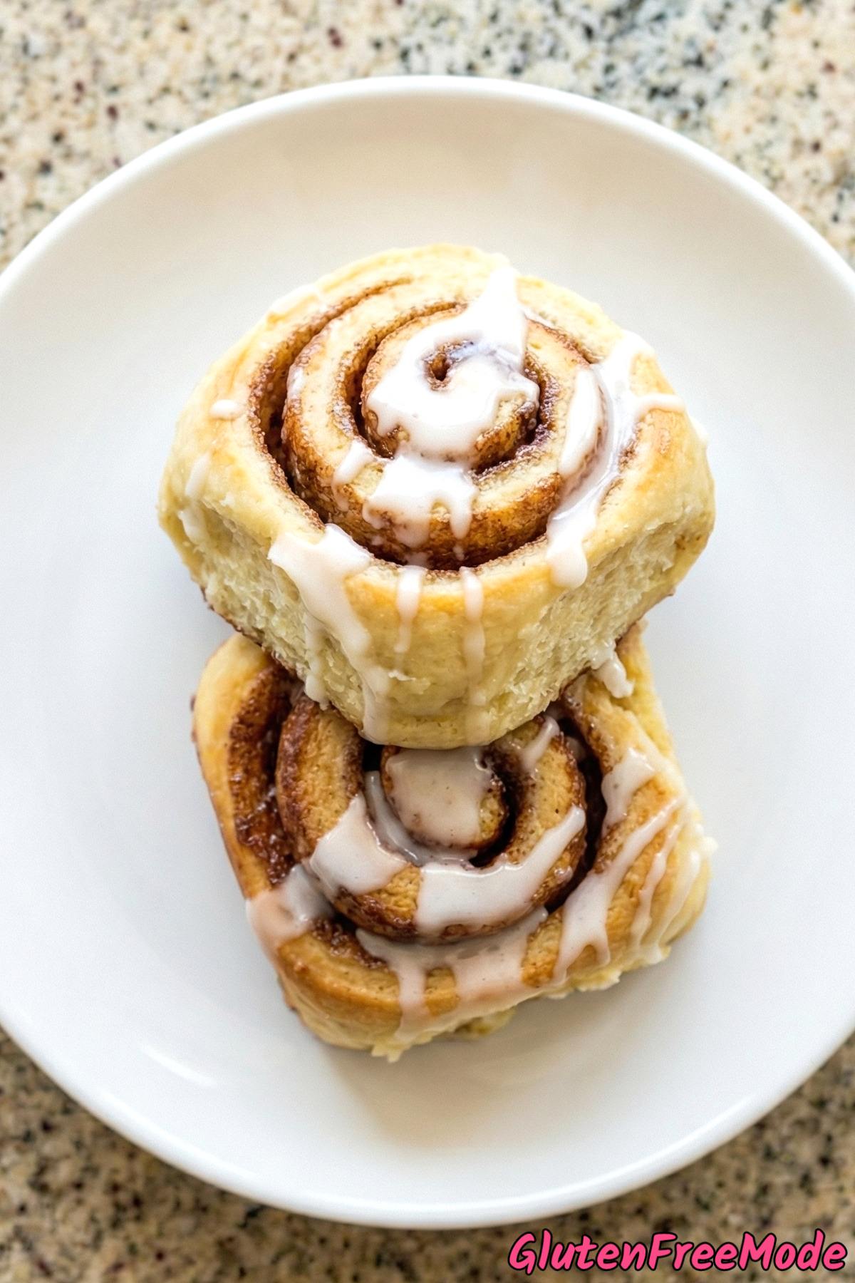 Irresistible gluten free fluffy cinnamon rolls
