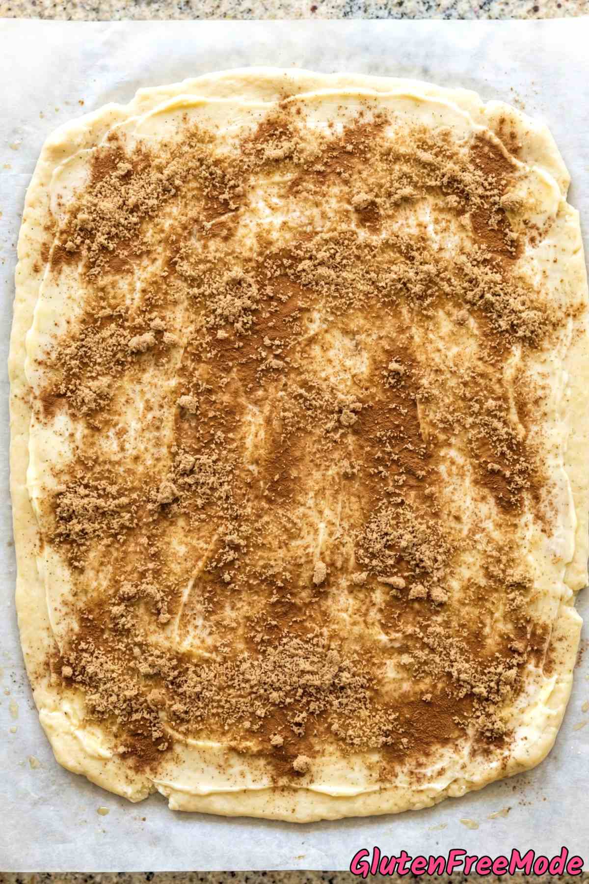 Gluten Free Fluffy Cinnamon Rolls Step 3