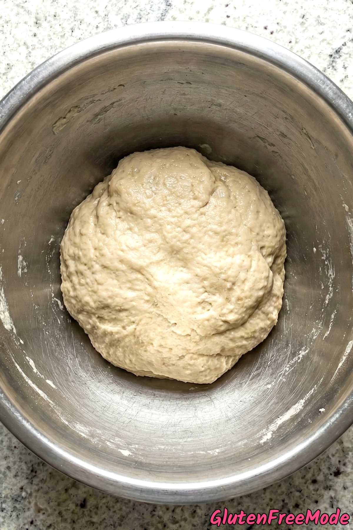 Gluten Free Garlic Butter Naan Step 2