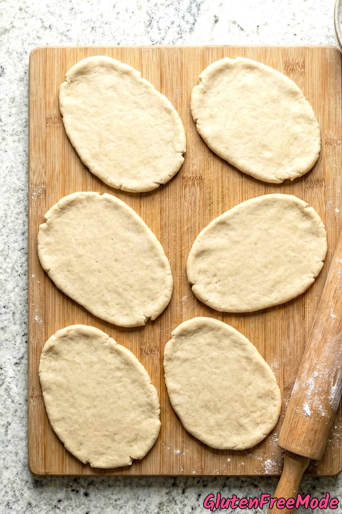 Gluten Free Garlic Butter Naan Step 3