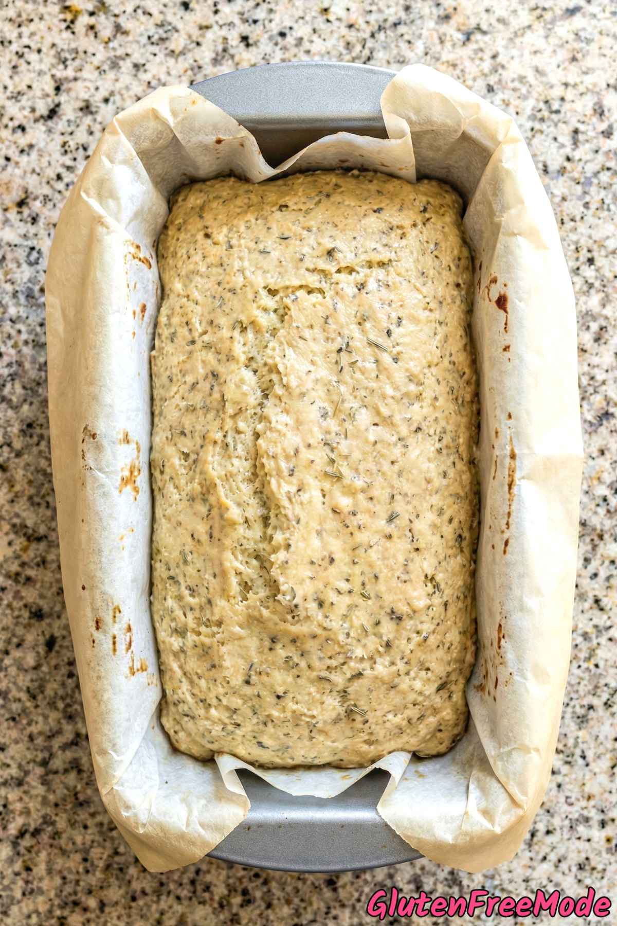 Gluten Free Garlic Herb Loaf Step 5