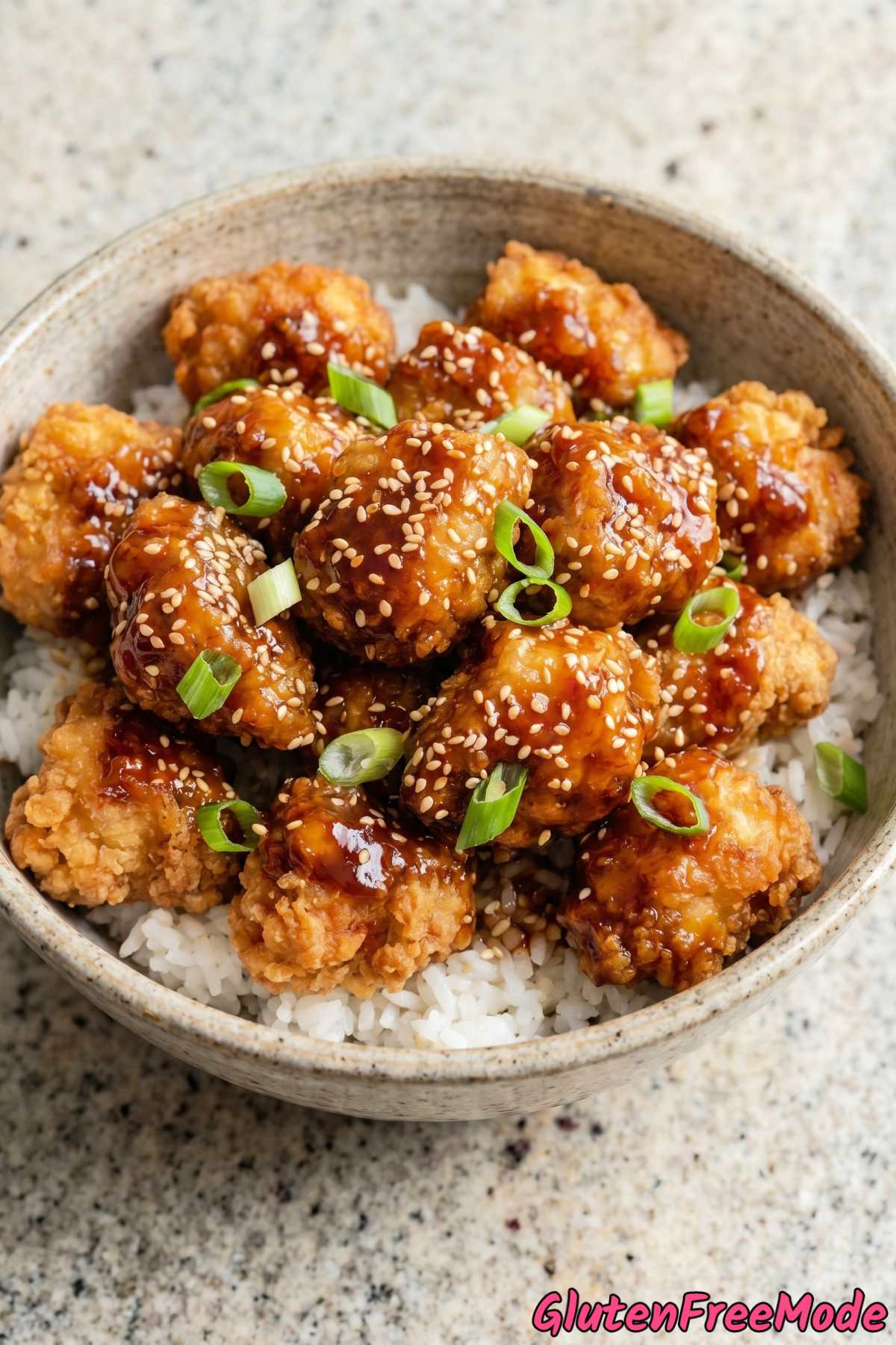 Easy gluten free General Tso's chicken