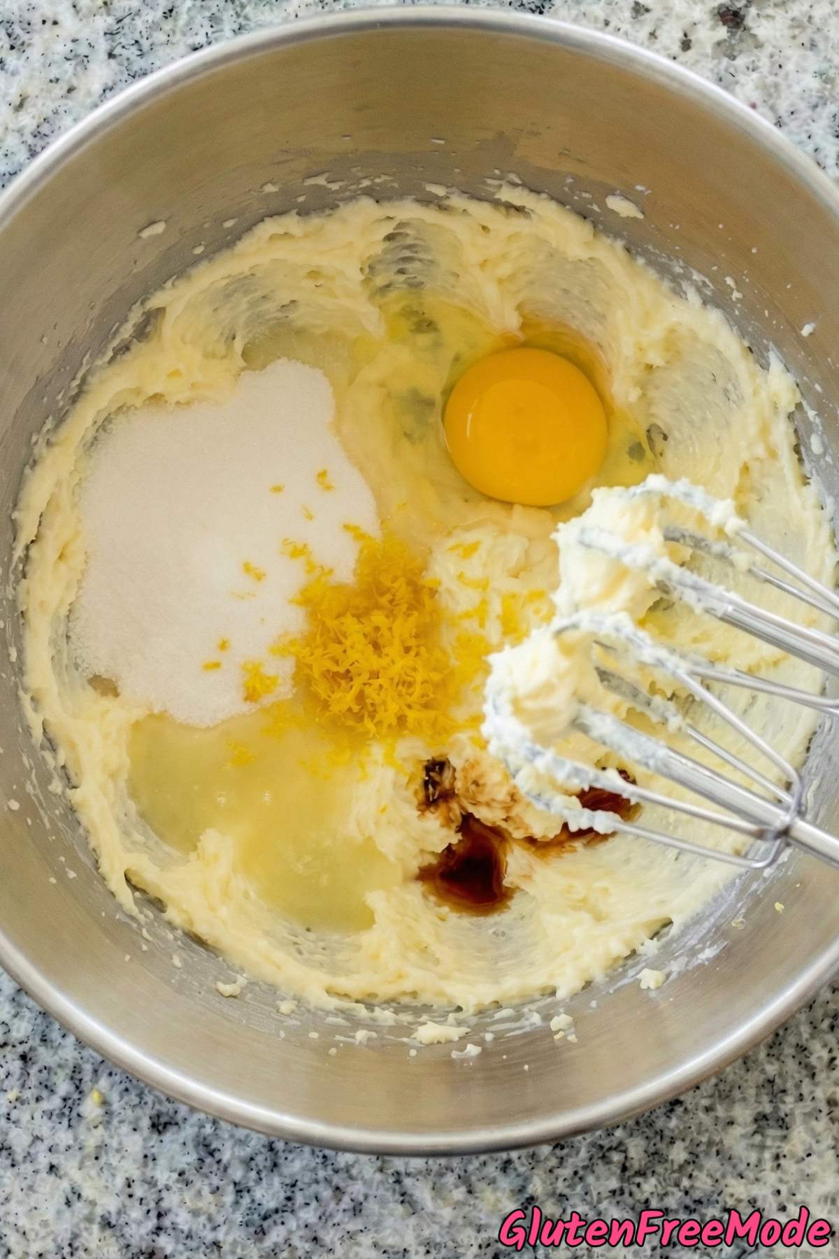 Gluten Free Glazed Lemon Cookies Step 2