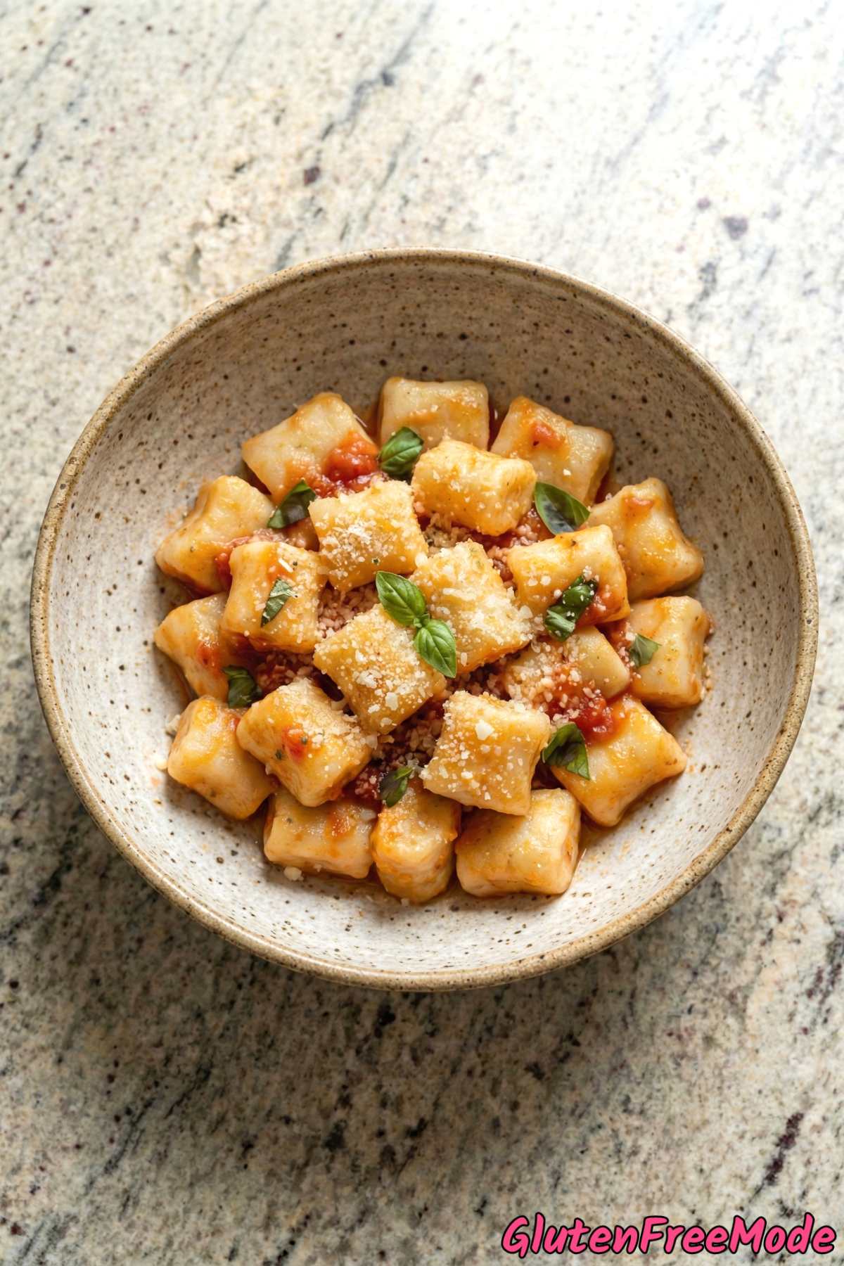 Wholesome gluten free homemade potato gnocchi