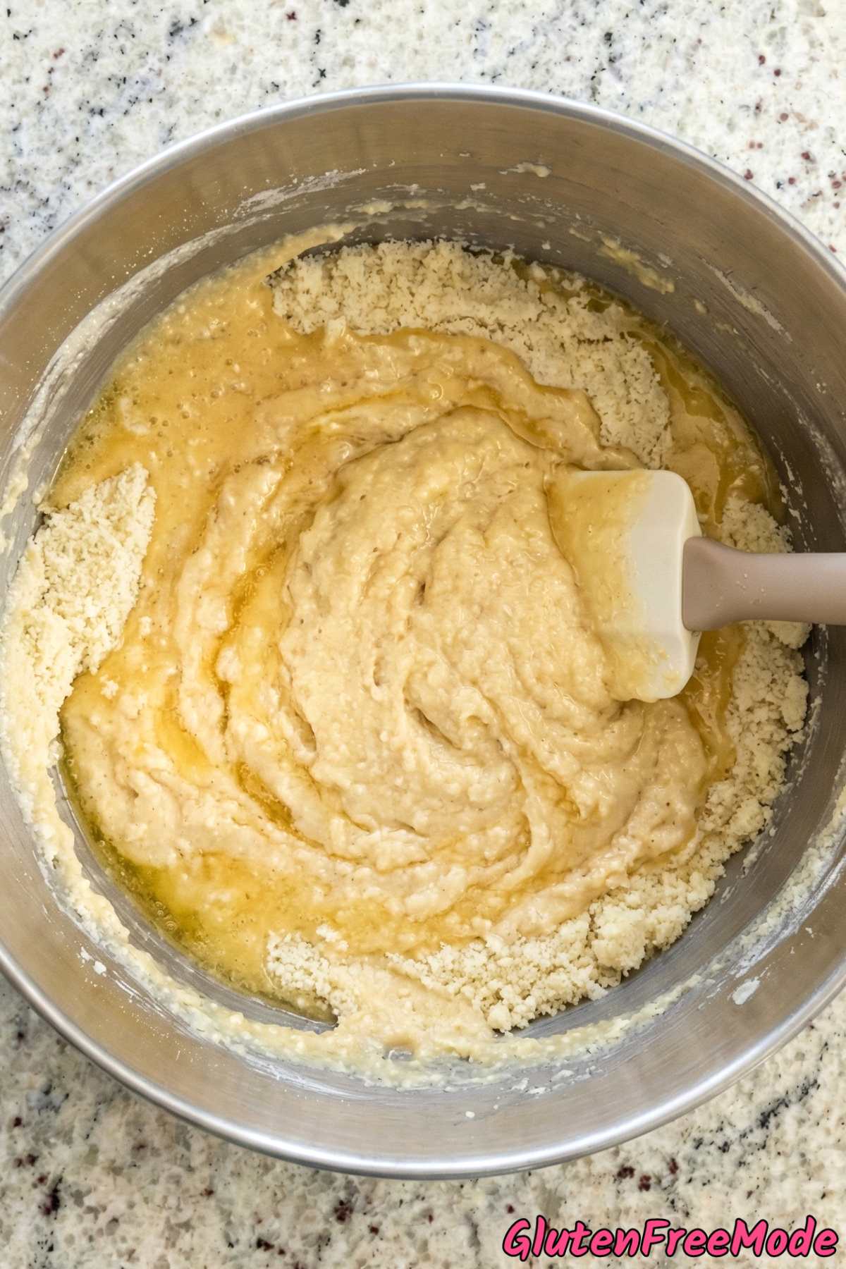 Gluten Free Honey Almond Cake Step 4