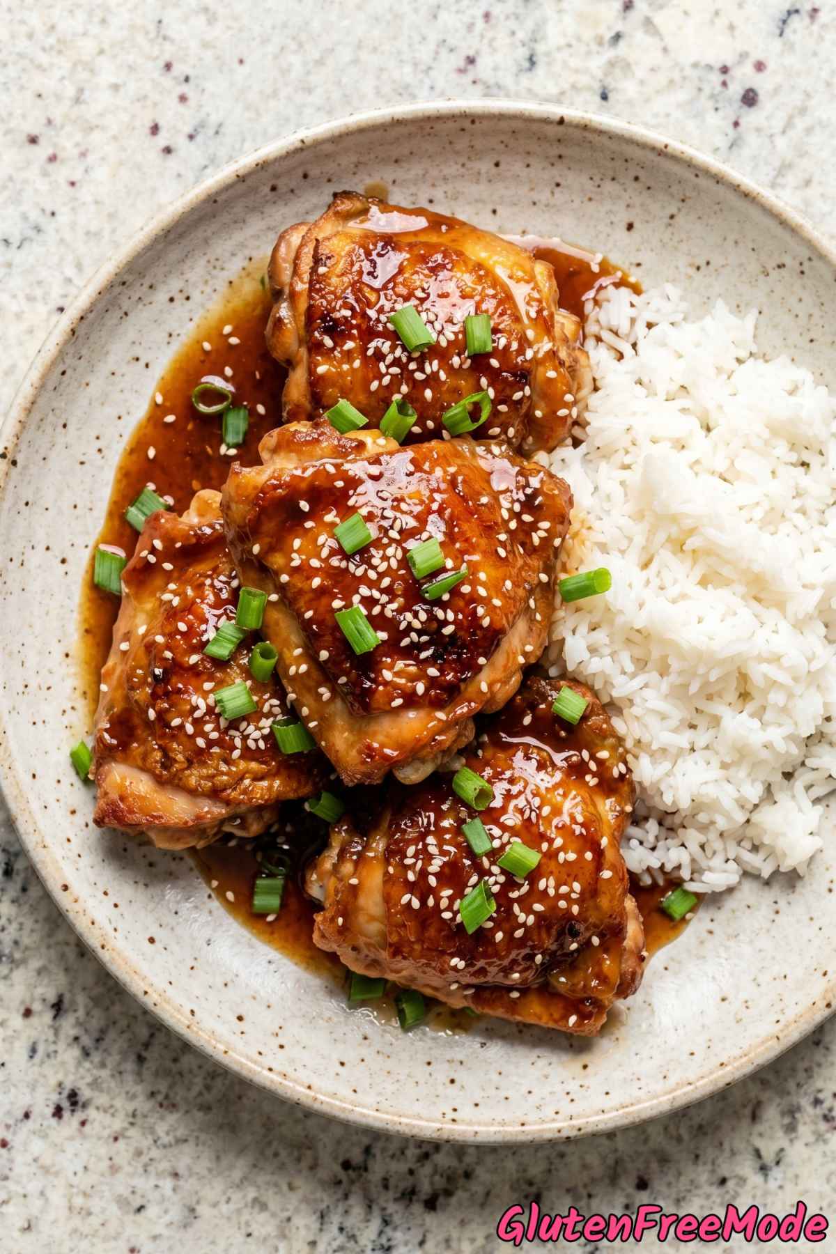 Easy gluten free honey garlic chicken