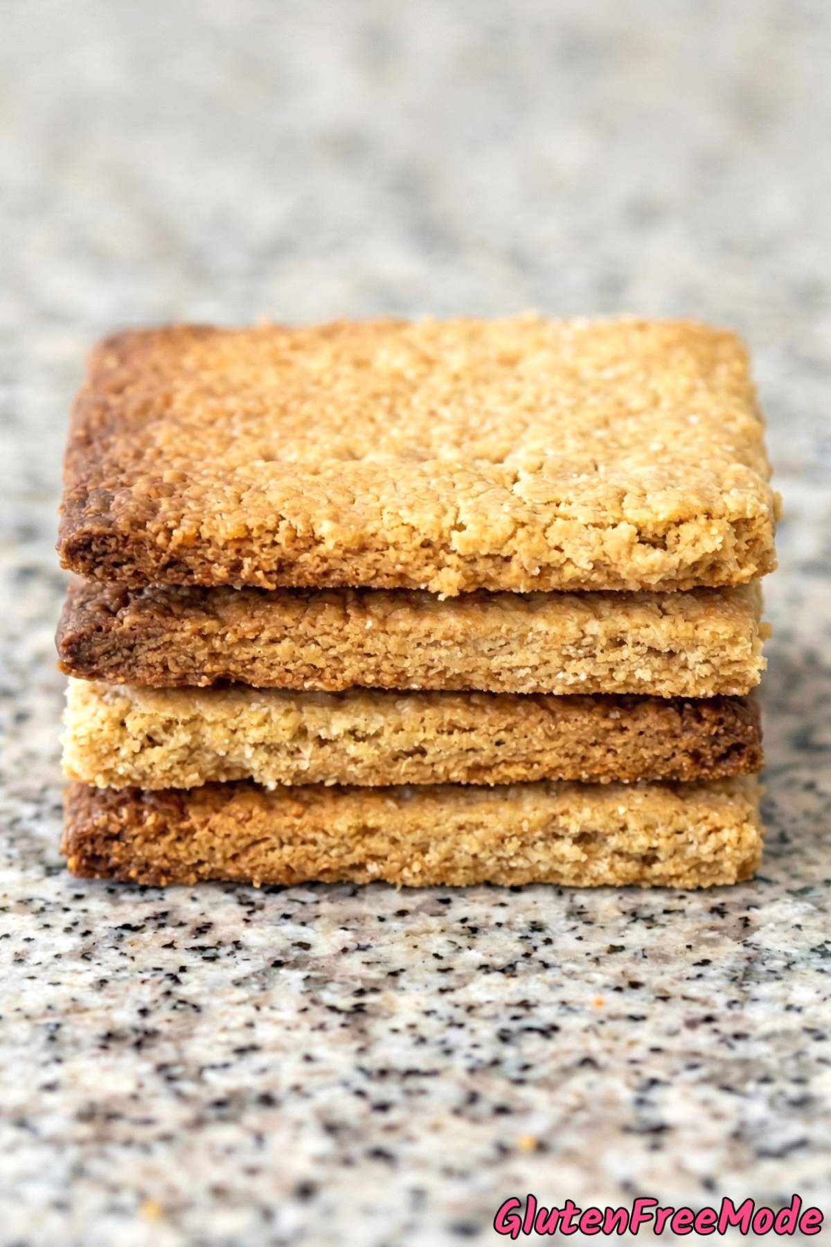 Buttery gluten free honey graham crackers