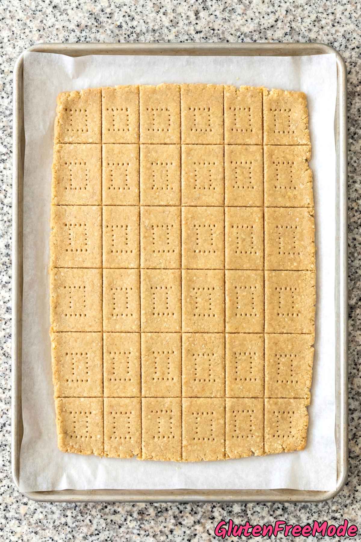 Gluten Free Honey Graham Crackers Step 5