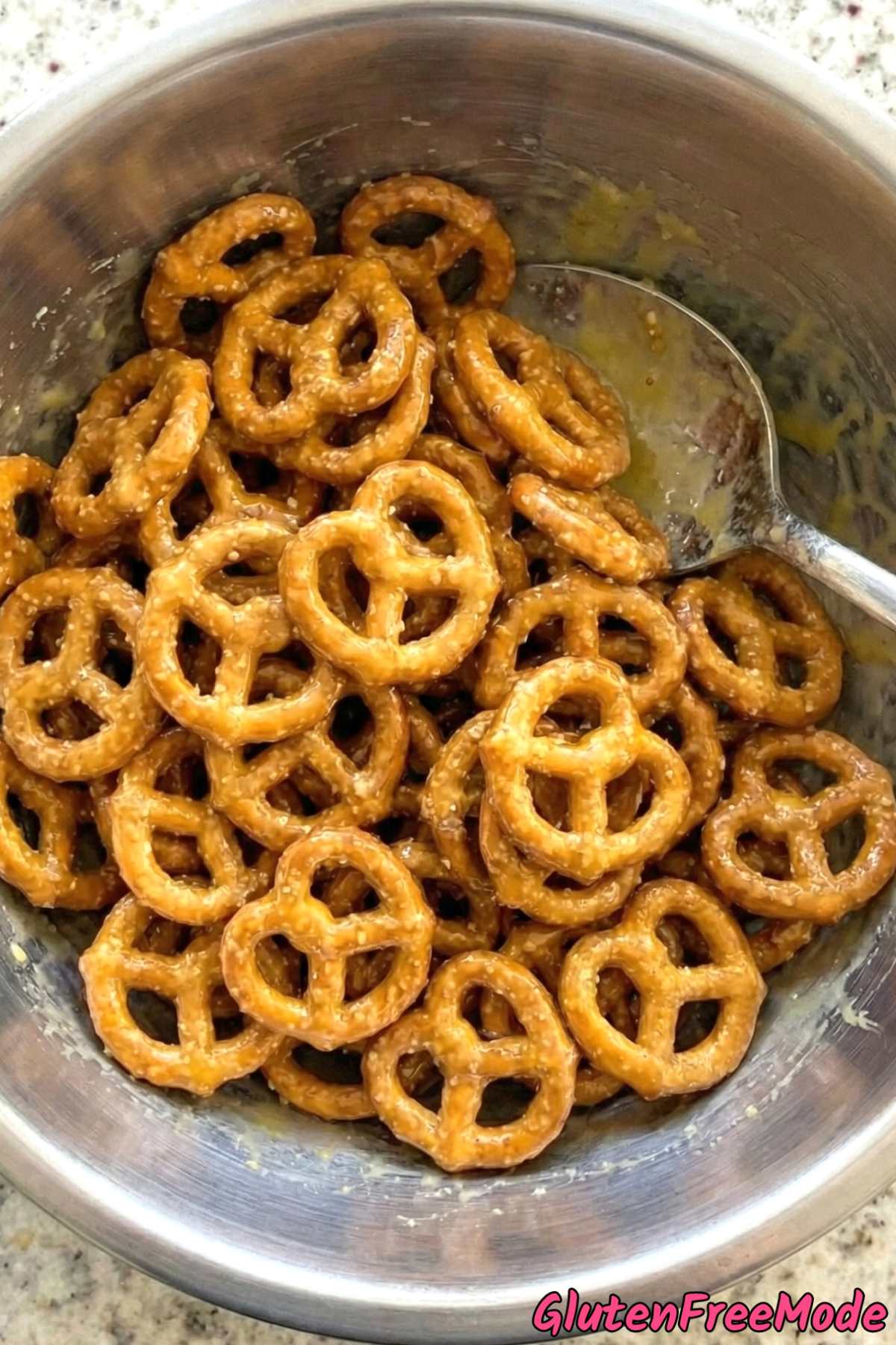 Gluten Free Honey Mustard Pretzels Step 4