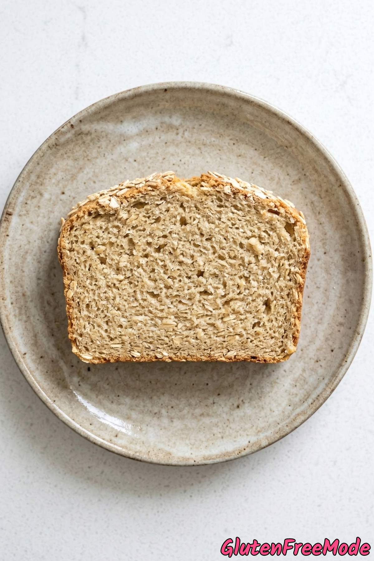 Fresh gluten free honey oat sandwich bread