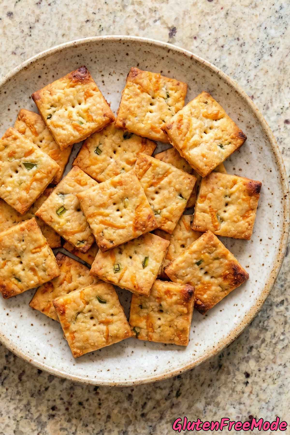 irresistible gluten free jalapeño crackers